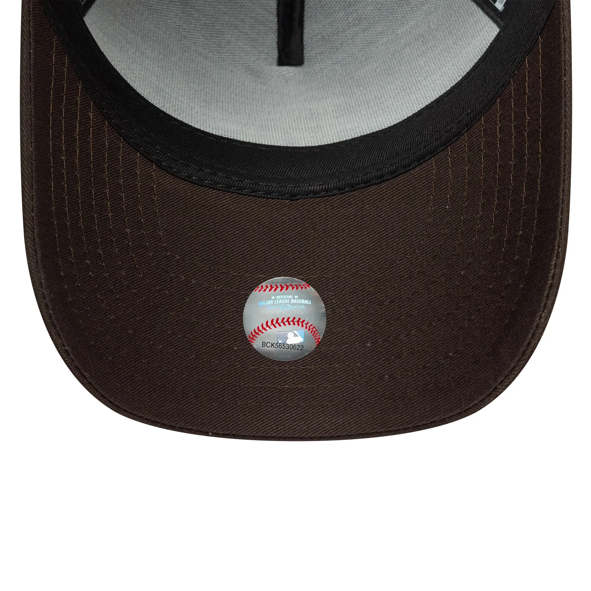 LA Dodgers MLB Sidepatch Dark Brown 9FORTY E-Frame Adjustable Cap - Image 4
