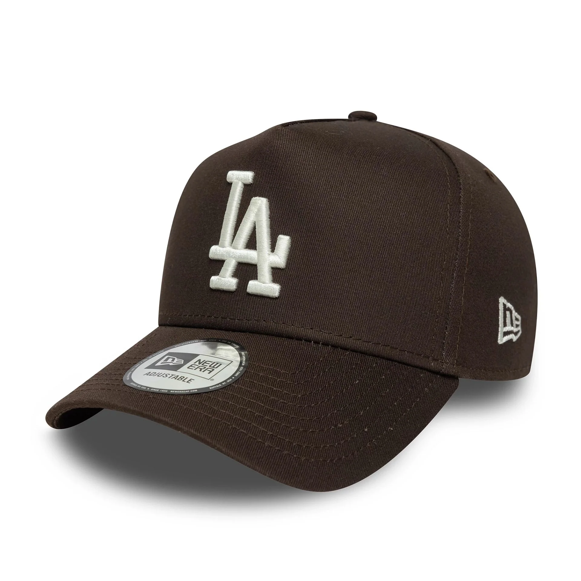 LA Dodgers MLB Sidepatch Dark Brown 9FORTY E-Frame Adjustable Cap - Image 5