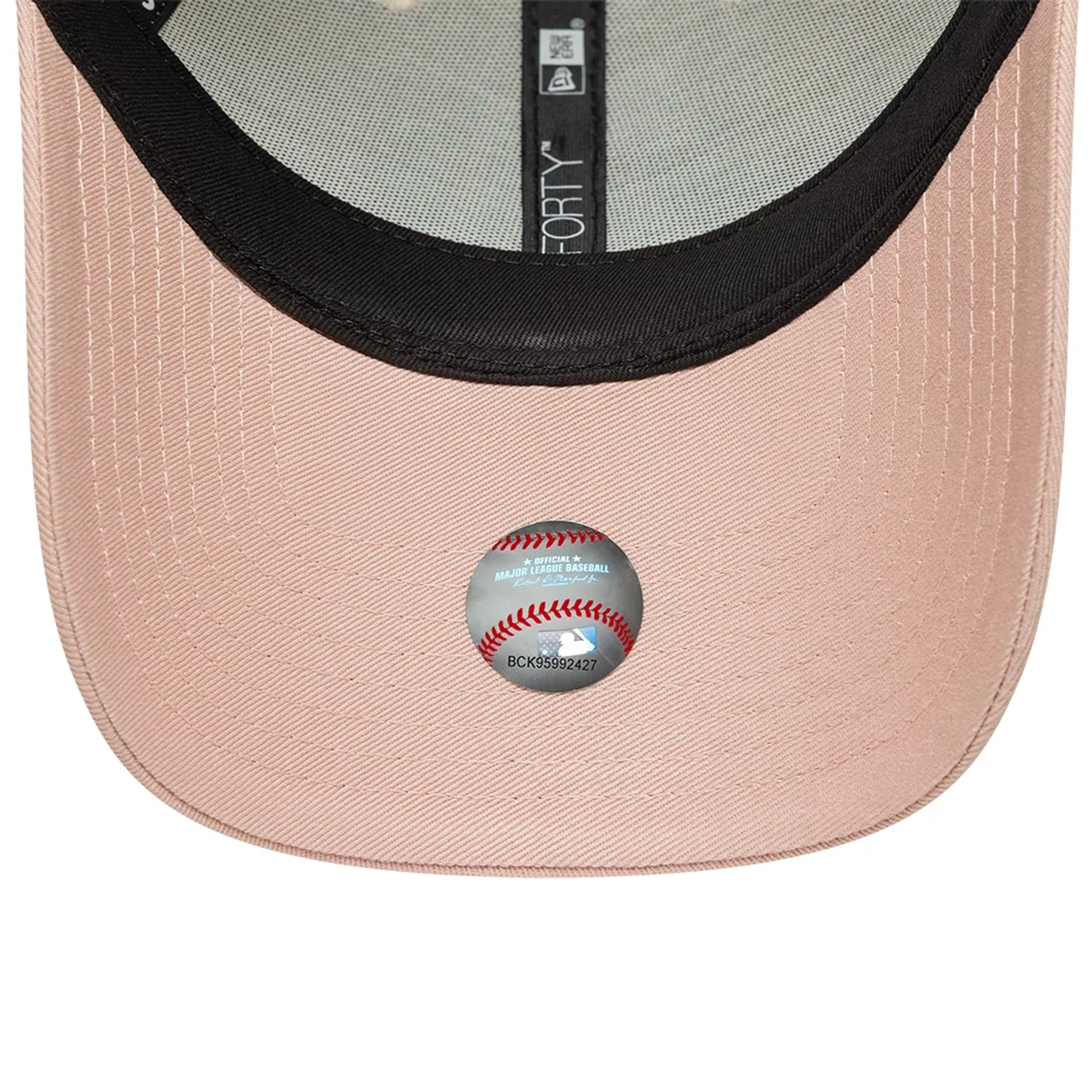 LA Dodgers MLB World Series Patch Light Beige 9FORTY Adjustable Cap - Image 5