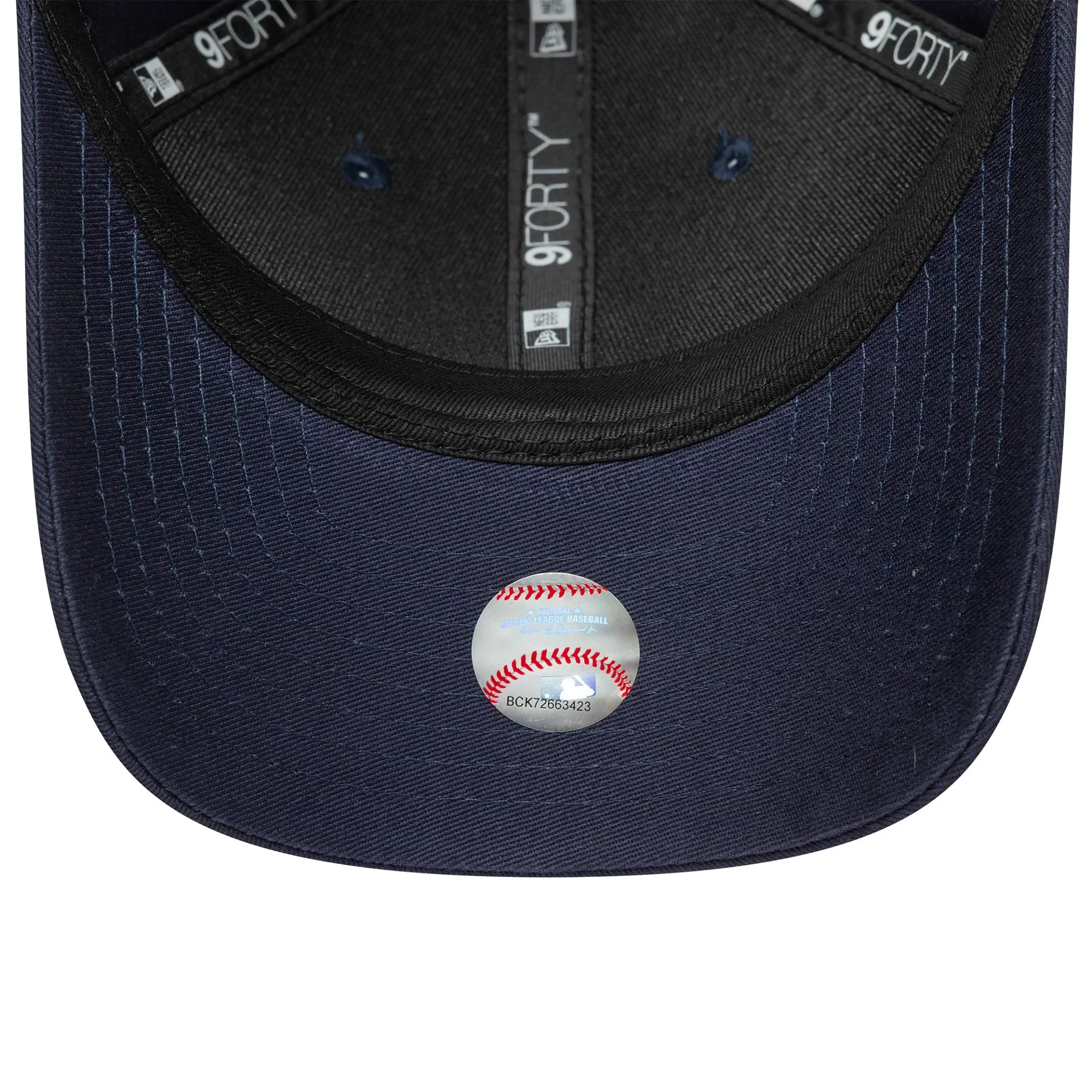LA Dodgers MLB World Series Patch Navy 9FORTY M-Crown Adjustable Cap - Image 4