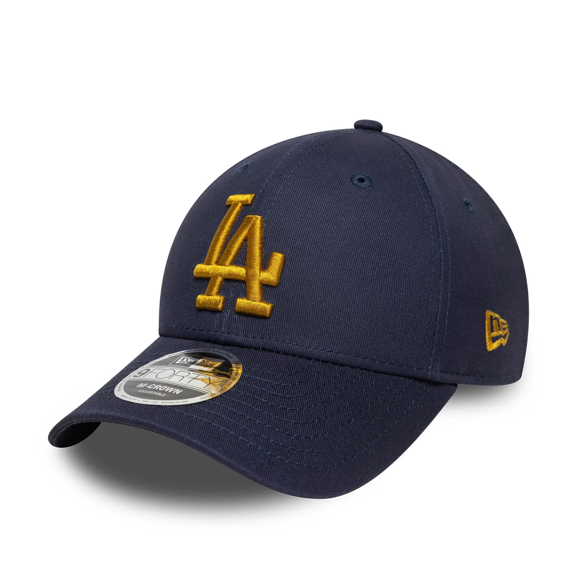 LA Dodgers MLB World Series Patch Navy 9FORTY M-Crown Adjustable Cap - Image 5