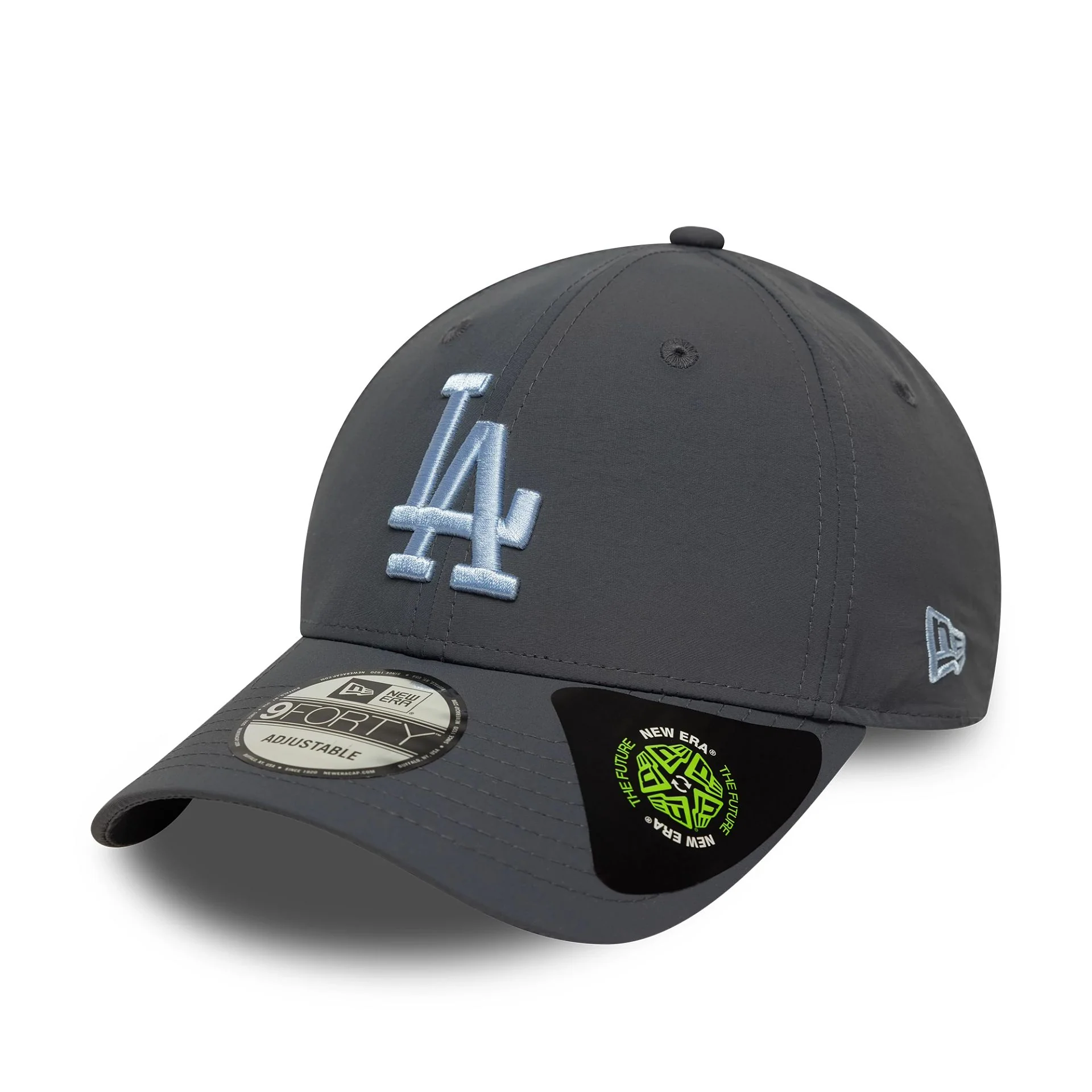 LA Dodgers Recycled Grey 9FORTY Adjustable Cap - Image 2