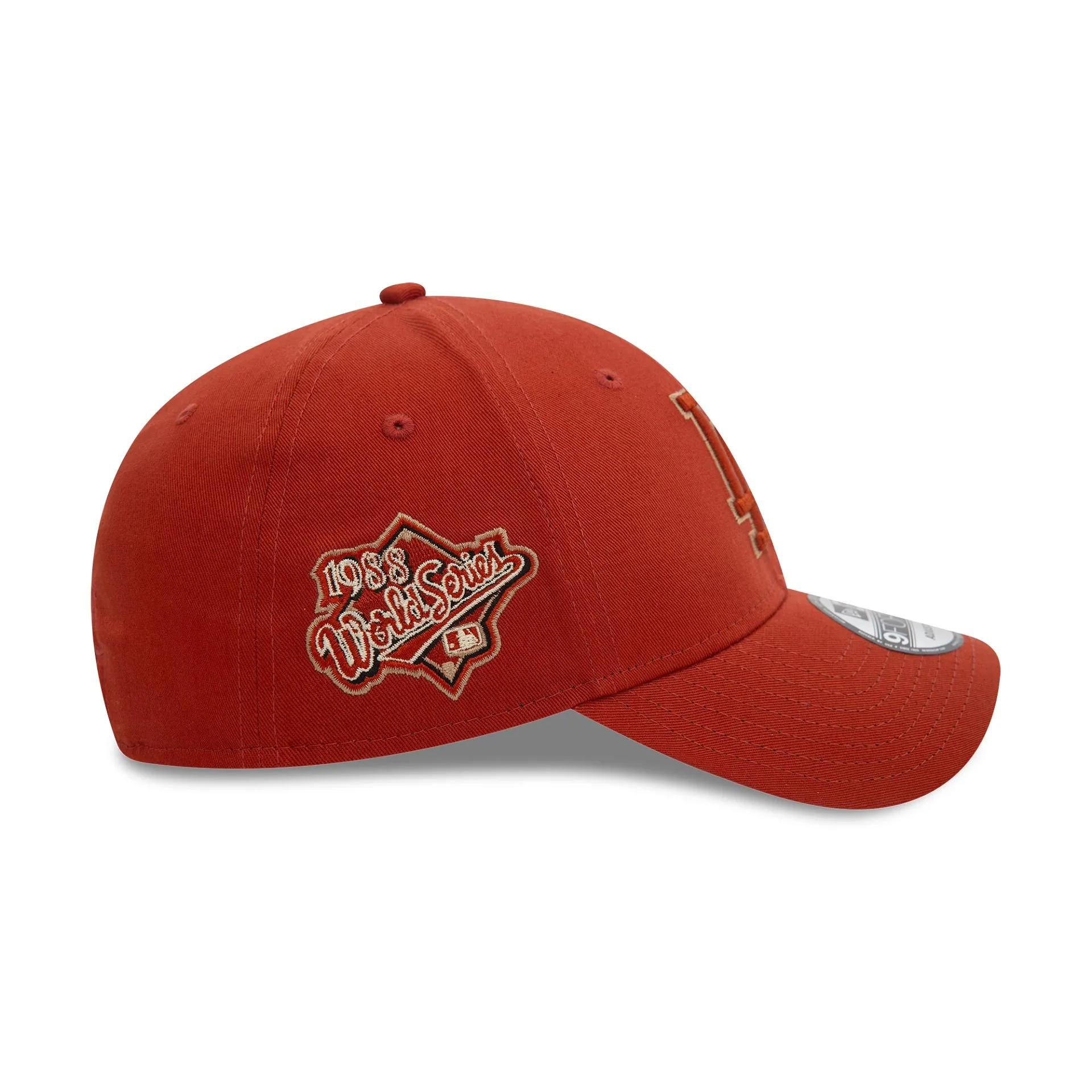 LA Dodgers Seasonal World Series Red 9FORTY Cap - Image 4