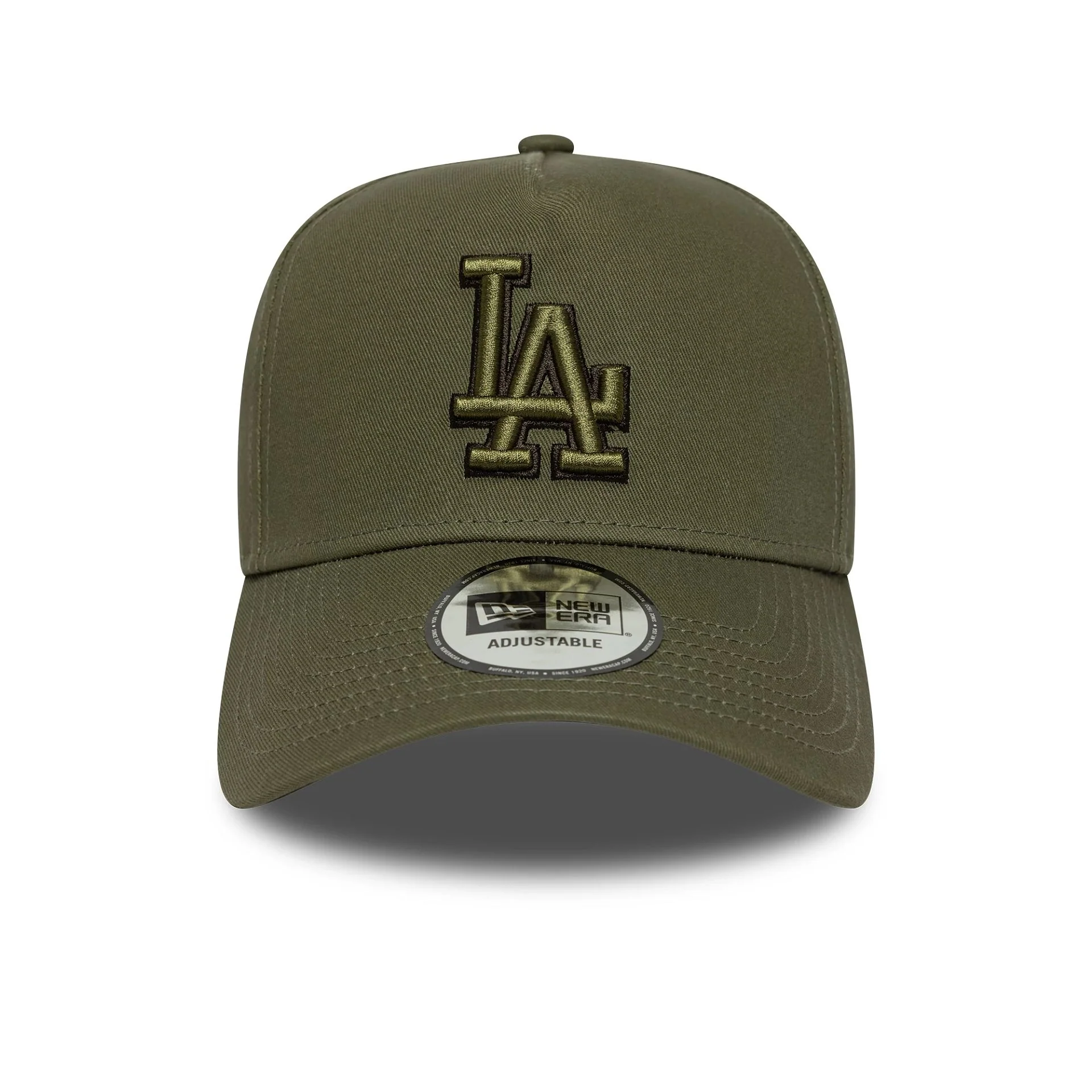 LA Dodgers Team Outline Dark Green 9FORTY E-Frame Adjustable Cap - Image 2