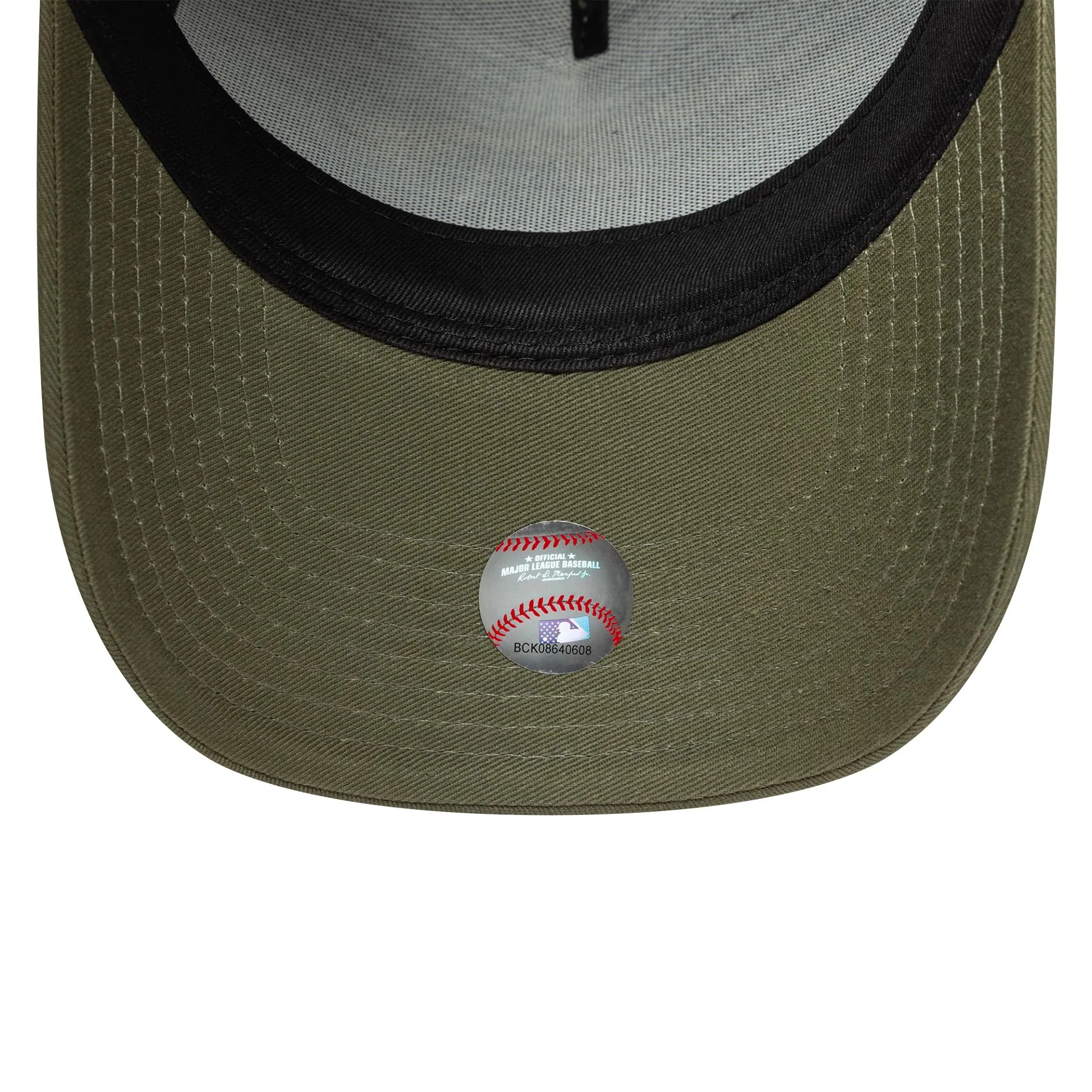 LA Dodgers Team Outline Dark Green 9FORTY E-Frame Adjustable Cap - Image 5