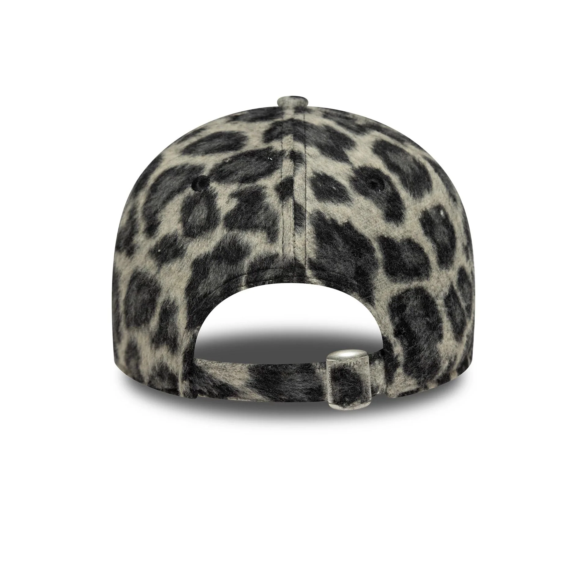 LA Dodgers Womens MLB Cosy Animal Grey Leopard 9FORTY Adjustable Cap - Image 3