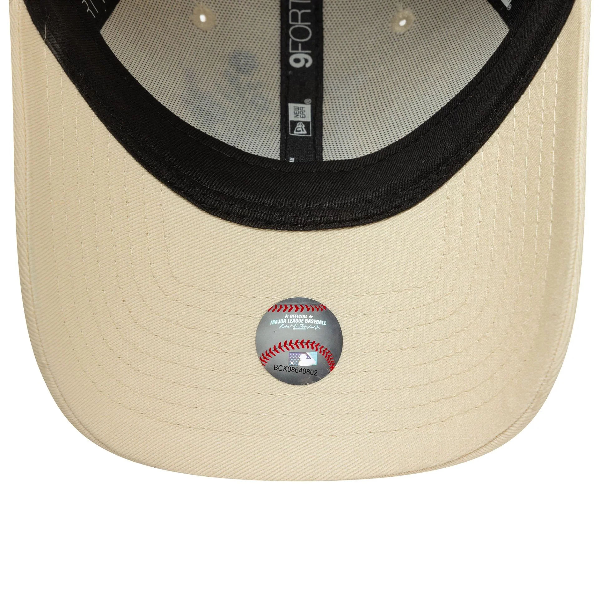 LA Dodgers Womens MLB Floral Icon Cream 9FORTY Adjustable Cap - Image 5