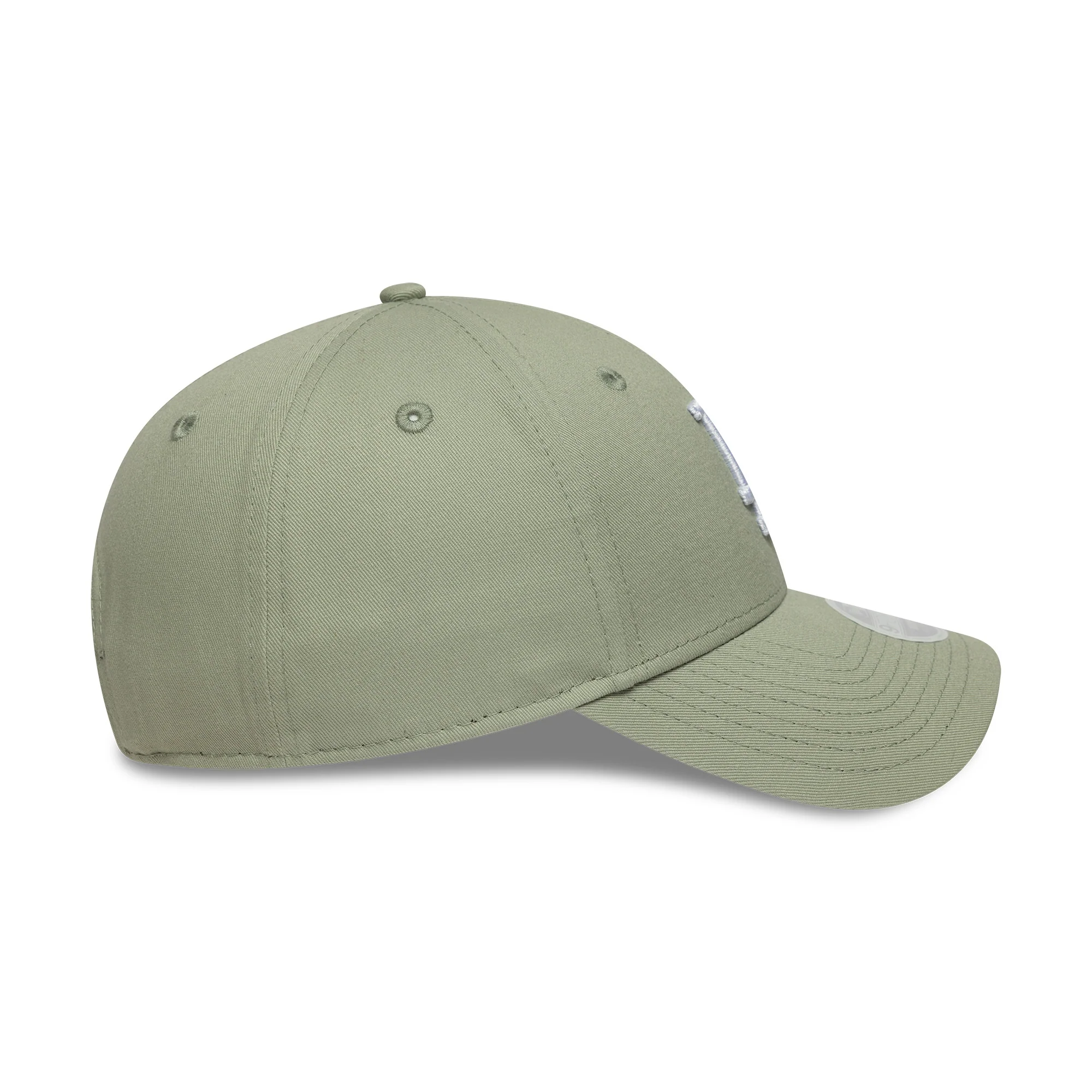 LA Dodgers Womens MLB Floral Pastel Green 9FORTY Cap - Image 6