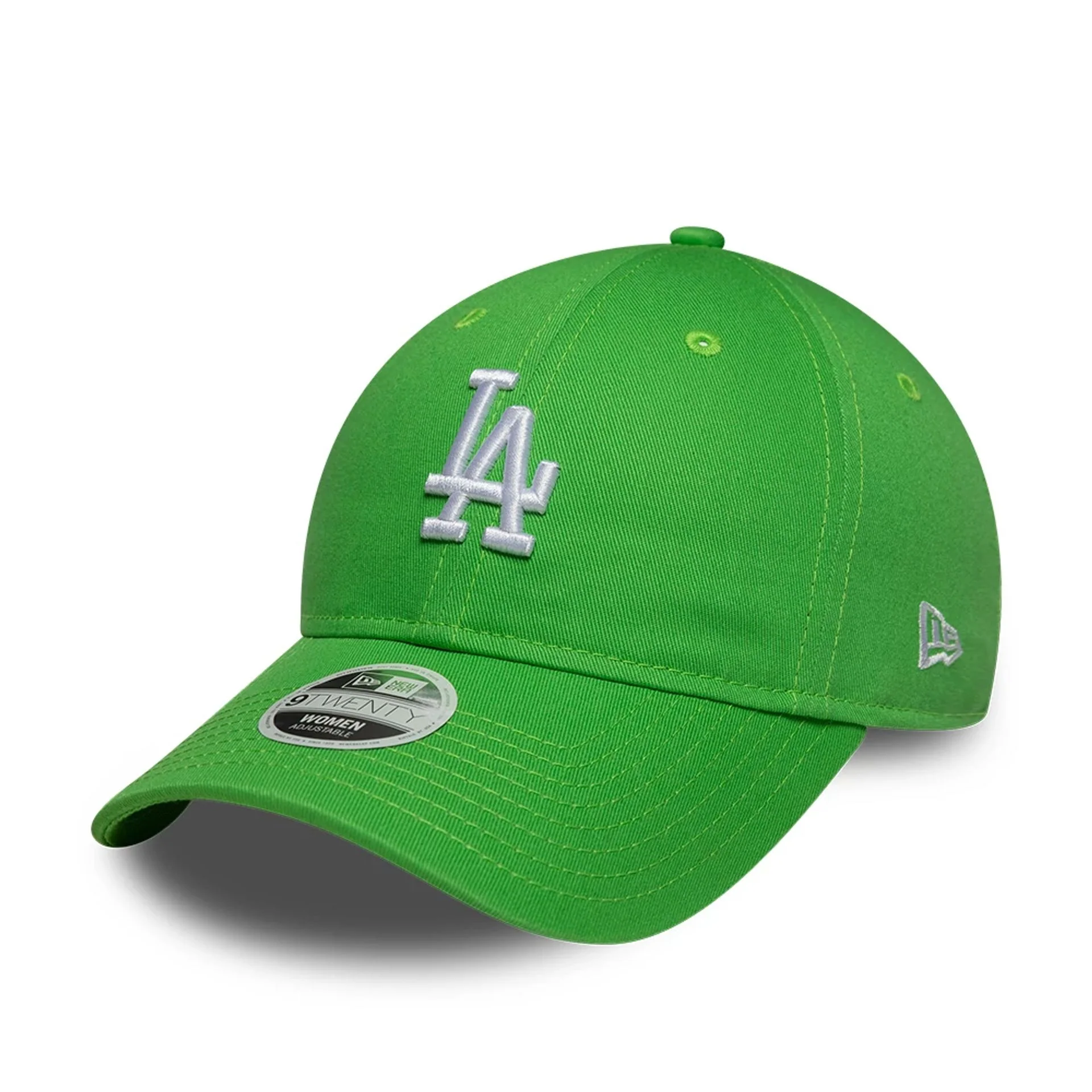 LA Dodgers Womens MLB League Essential Open Green 9TWENTY Adjustable Cap - Image 4