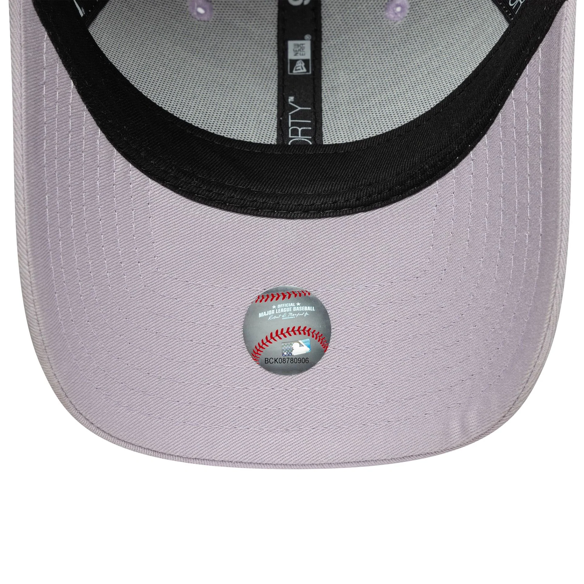 LA Dodgers Womens MLB League Essential Pastel Purple 9FORTY Adjustable Cap - Image 3