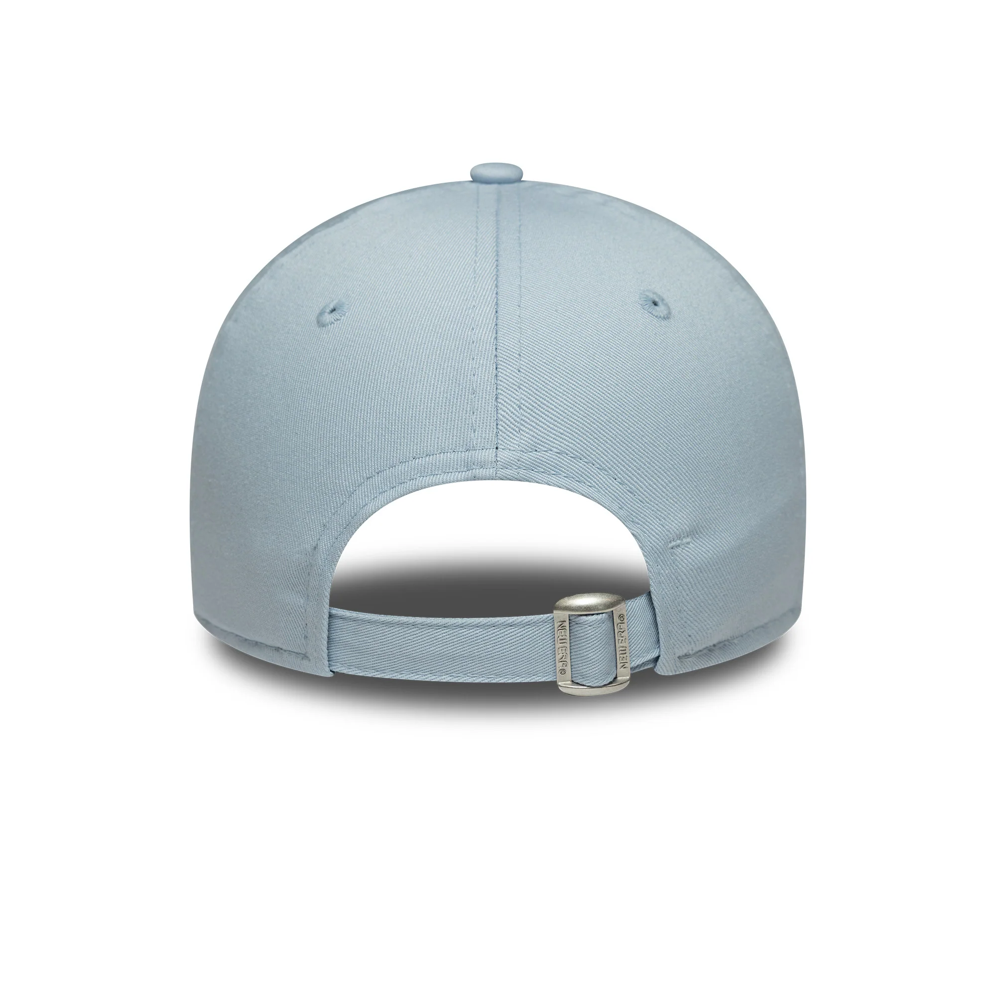 LA Dodgers Womens MLB Metallic Logo Pastel Blue 9FORTY Cap - Image 3