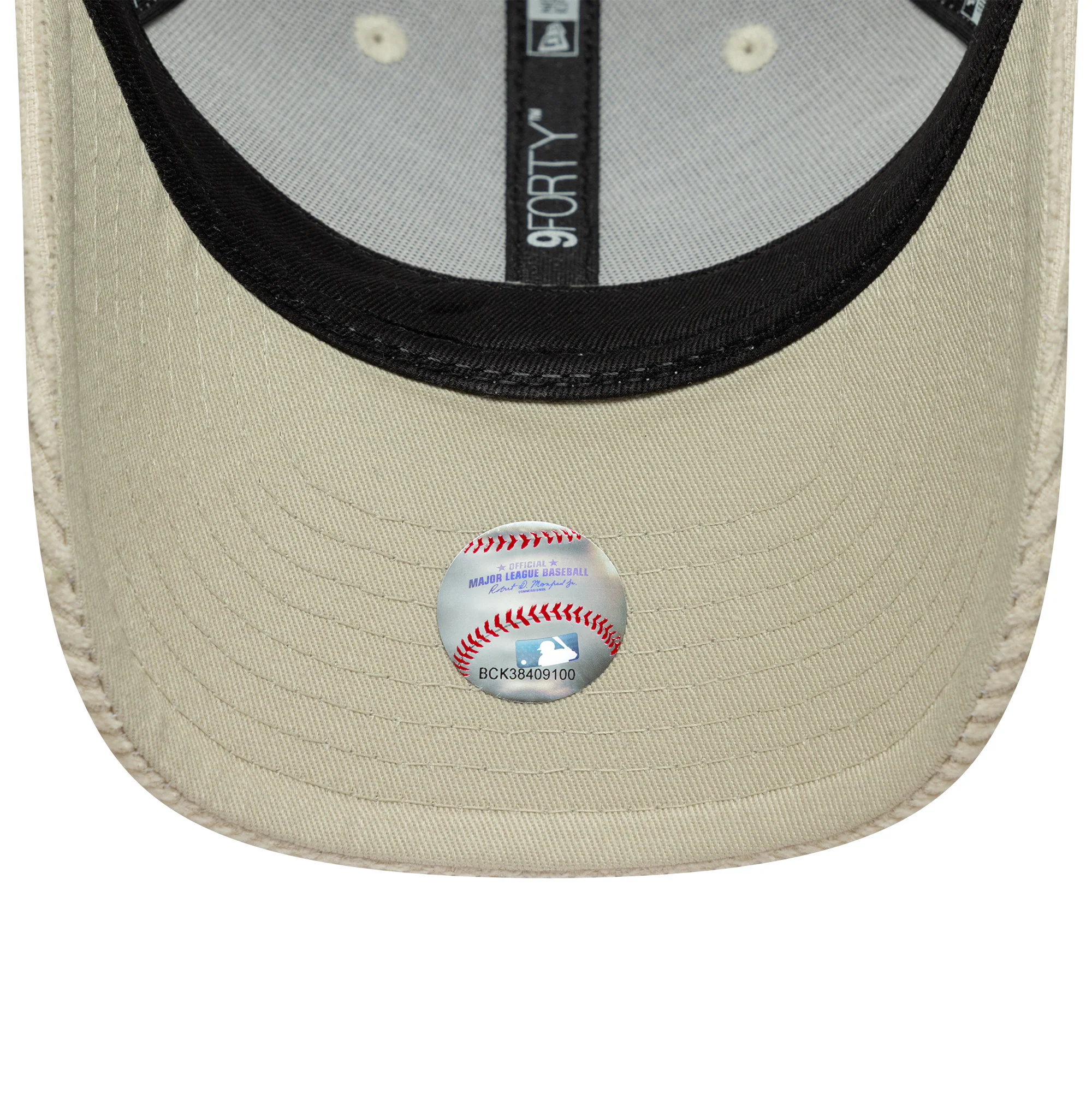 LA Dodgers Youth MLB Cord Cream 9FORTY M-Crown Cap - Image 4