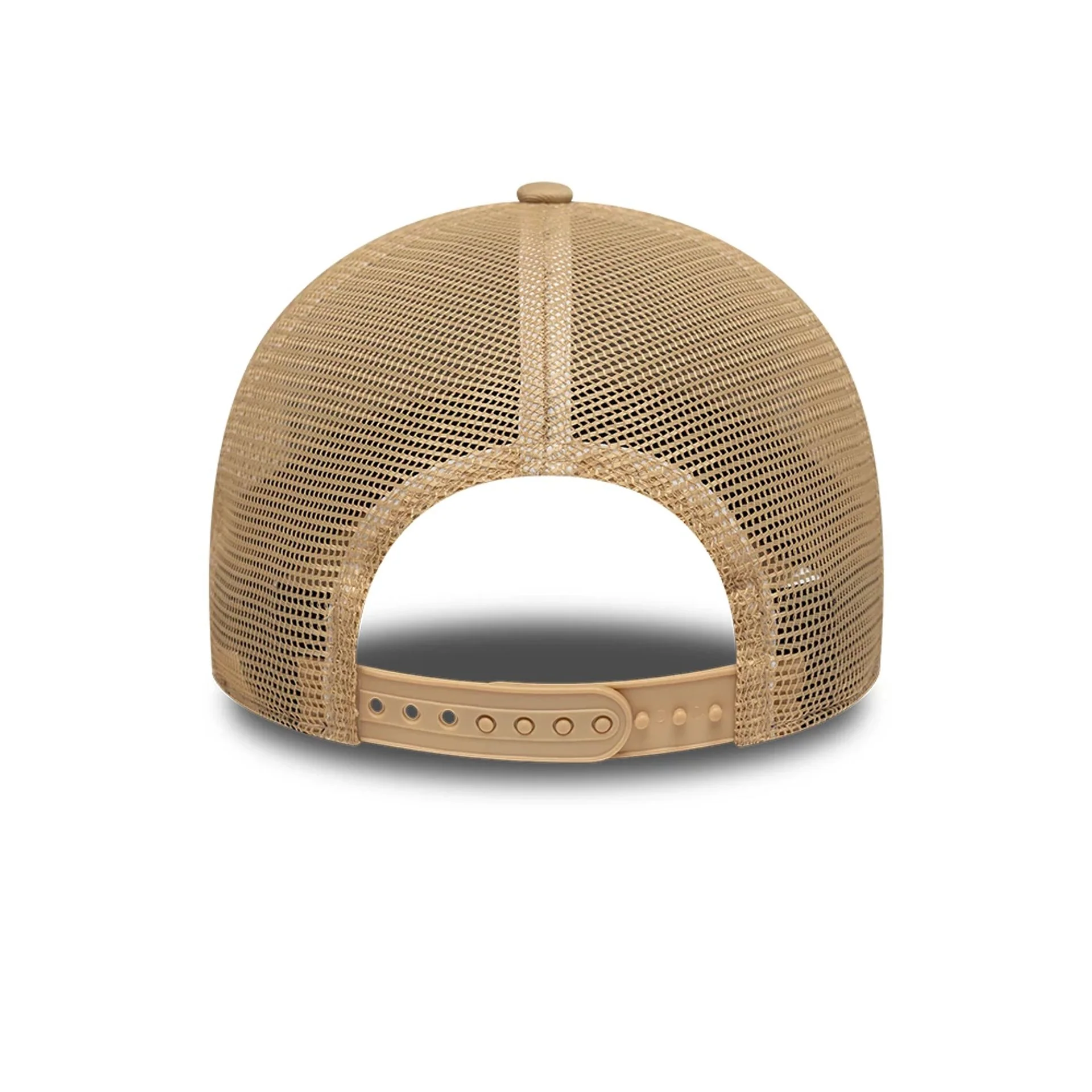 LA Lakers NBA Beige 9FORTY M-Crown A-Frame Trucker Adjustable Cap - Image 3
