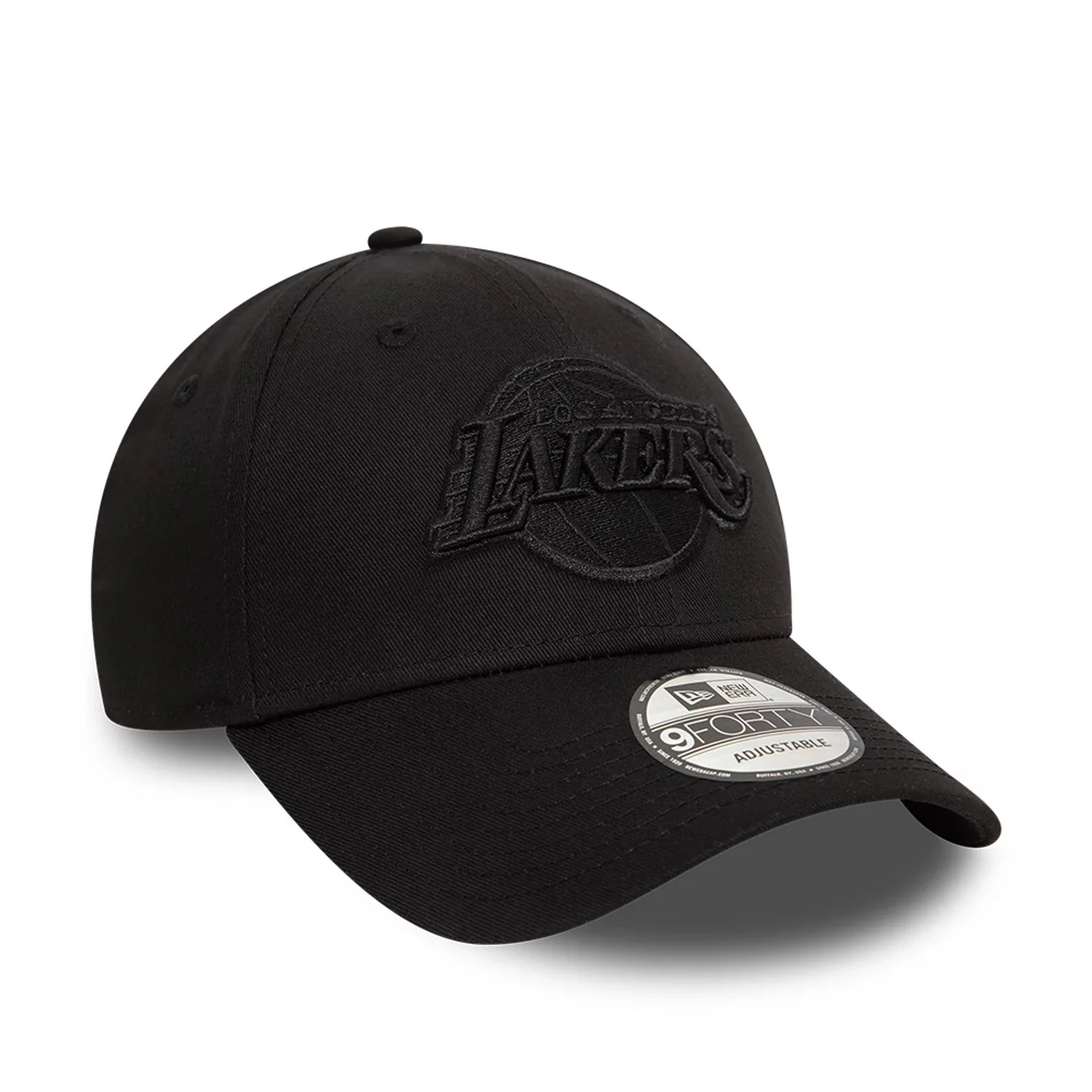 LA Lakers NBA Essential Black 9FORTY Adjustable Cap - Image 5