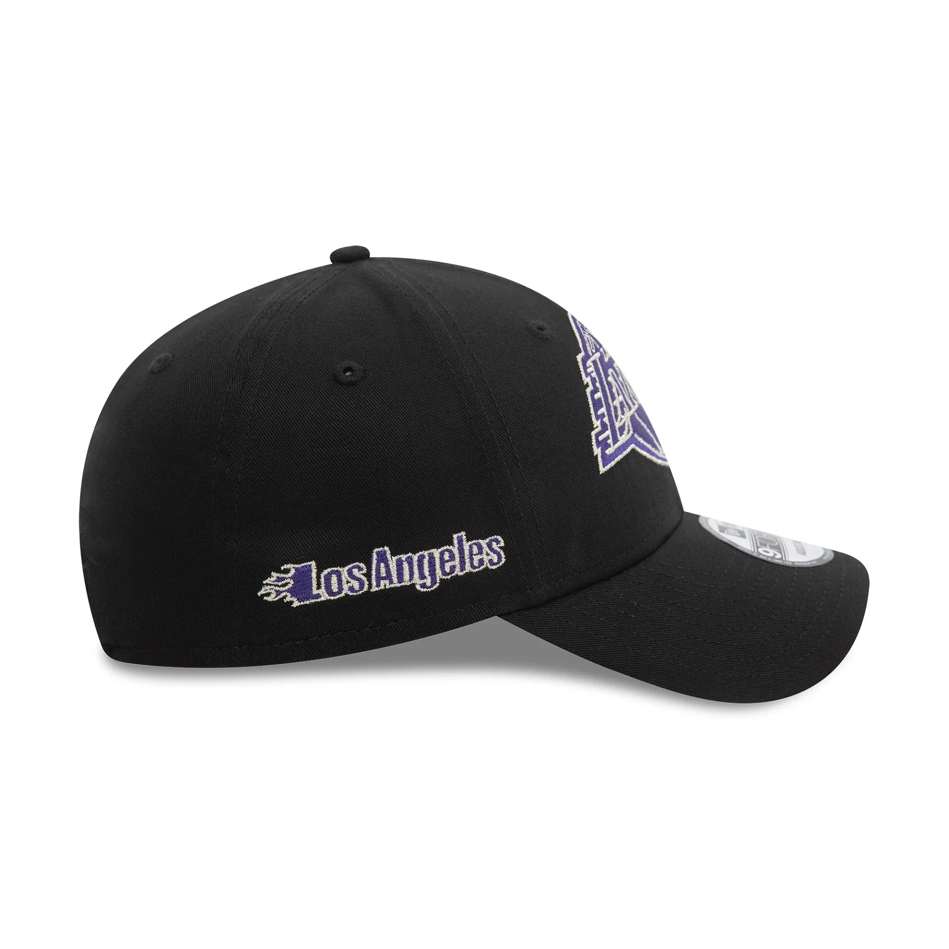 LA Lakers NBA Metallic Black 9FORTY Adjustable Cap - Image 4