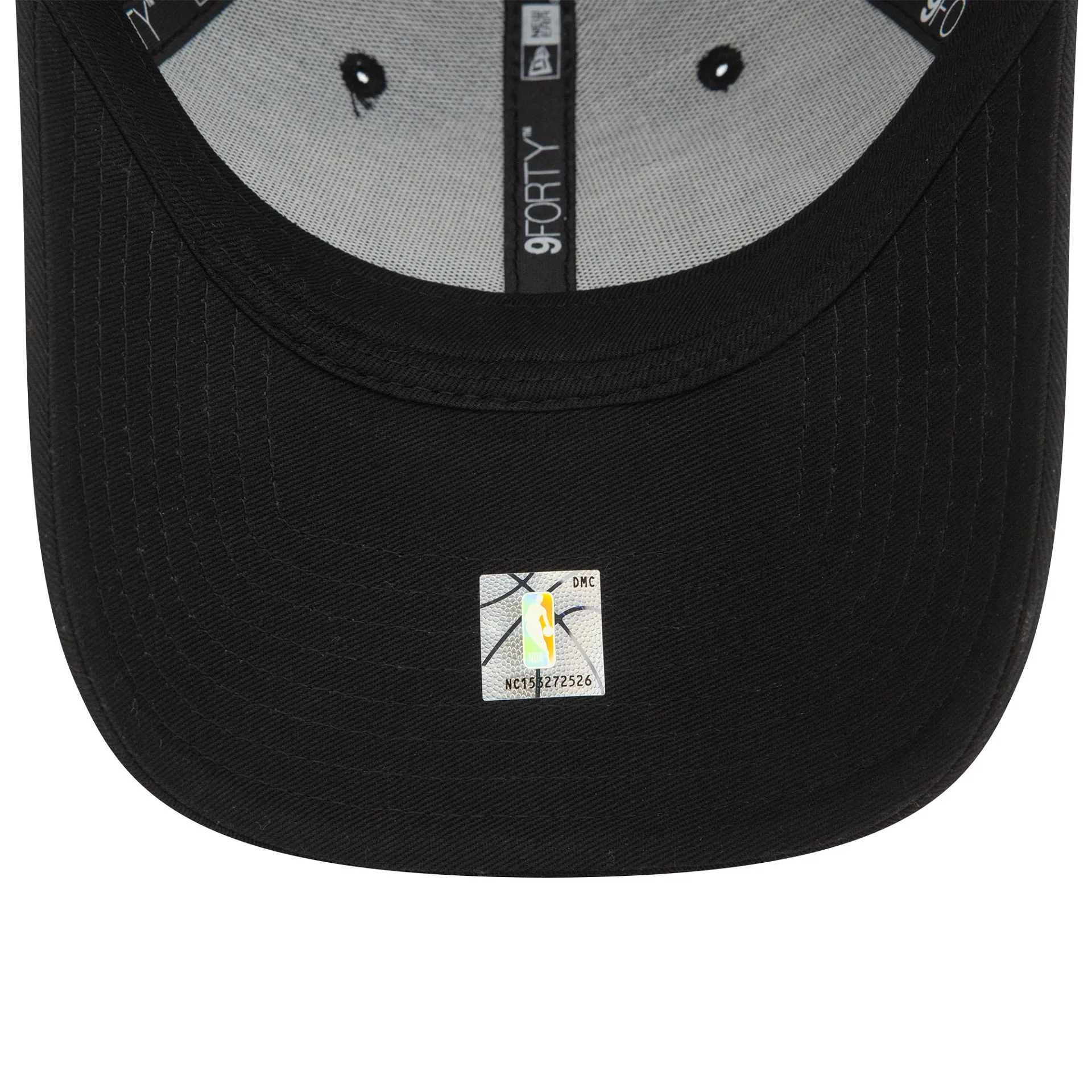 LA Lakers NBA Metallic Black 9FORTY Adjustable Cap - Image 6