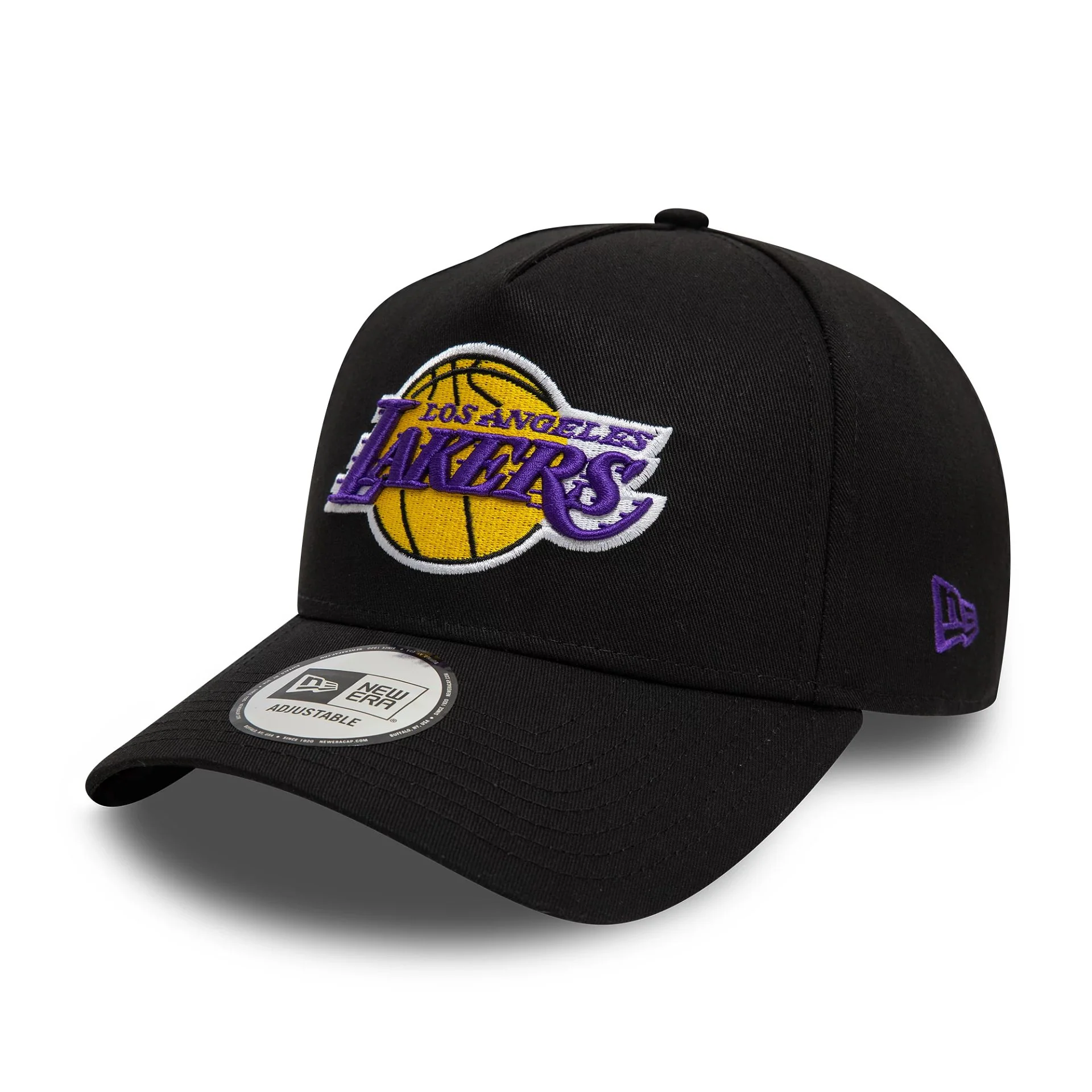 LA Lakers NBA Patch Black 9FORTY A-Frame Adjustable Cap - Image 3