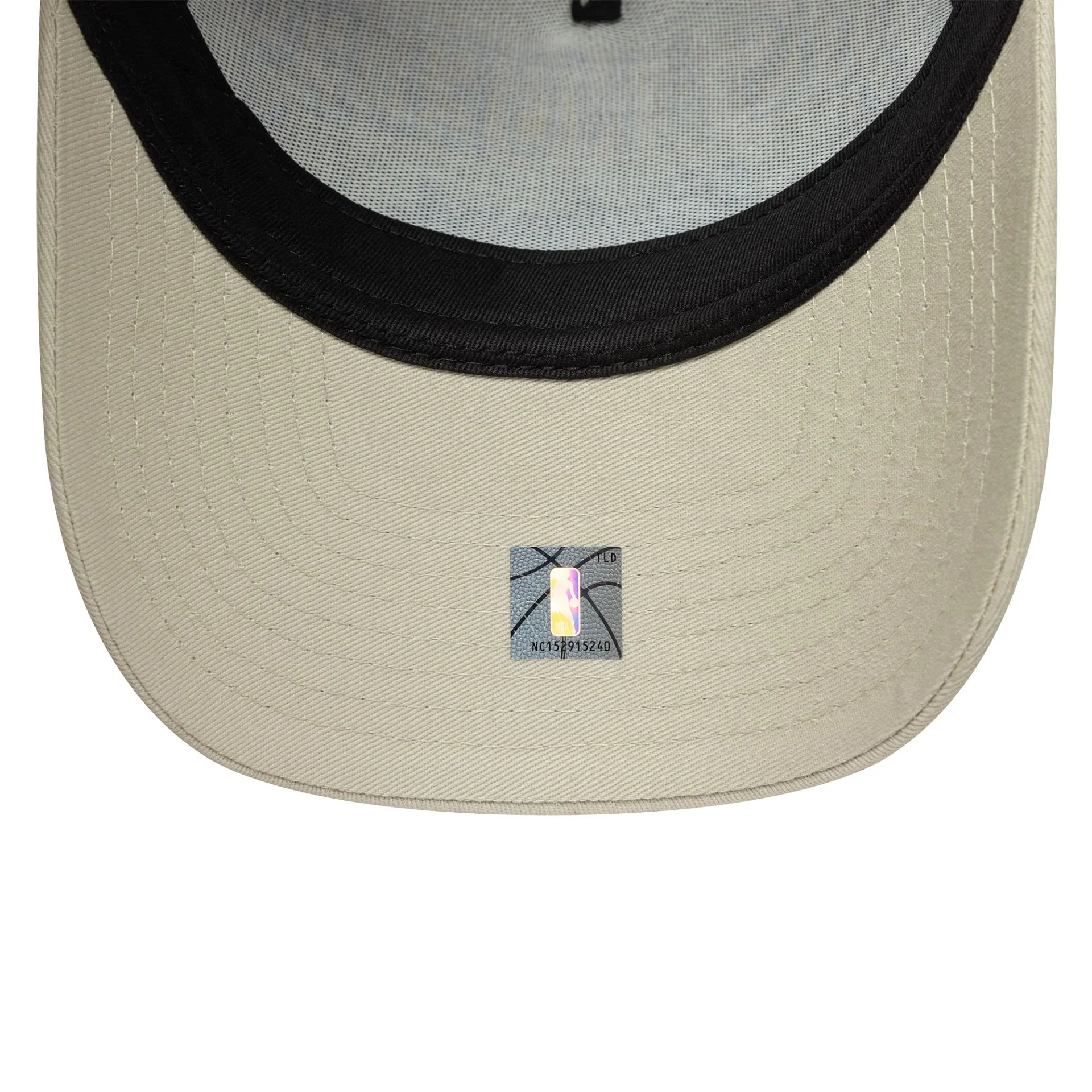 LA Lakers NBA Script Cream 9FORTY E-Frame Trucker Adjustable Cap - Image 5