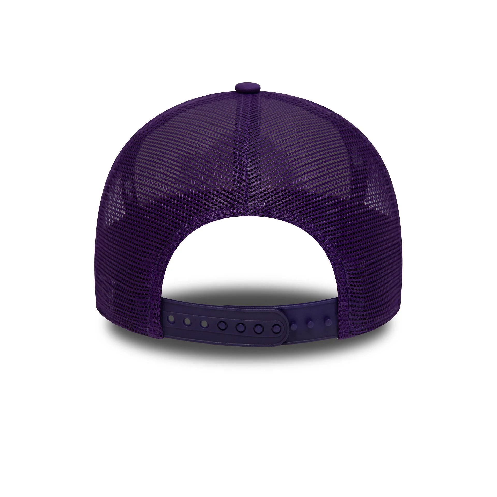 LA Lakers Team Colour Purple AFrame Trucker Cap - Image 4