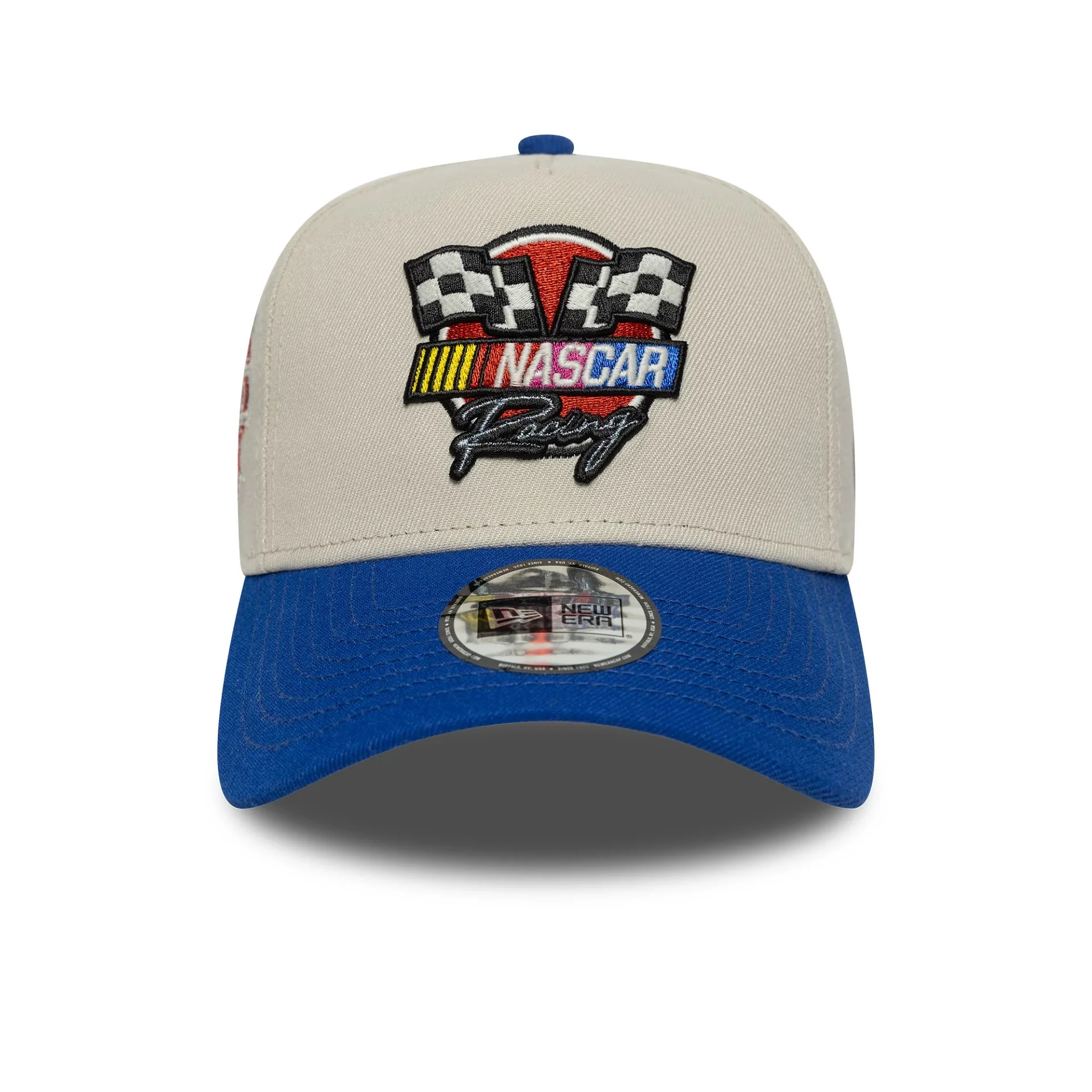 Nascar Classics Flag White 9FORTY E-Frame Adjustable Cap - Image 2