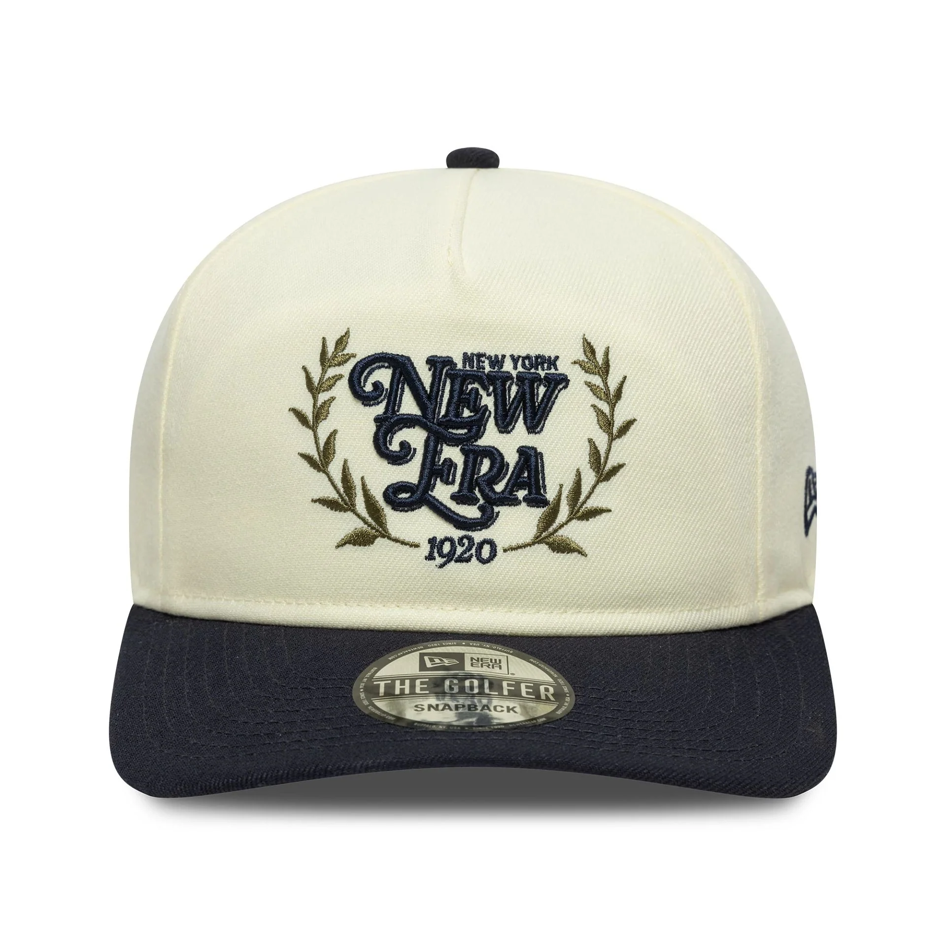 New Era Cream Pre-curved Golfer Adjustable Cap - Image 2