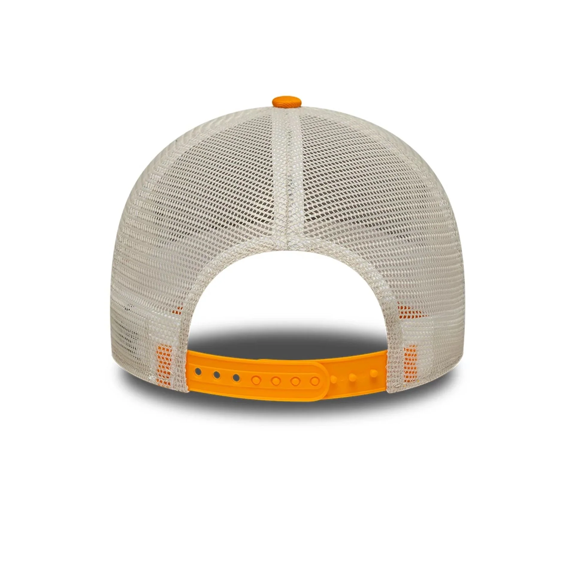 New Era Location Orange 9FORTY A-Frame Trucker Adjustable Cap - Image 3