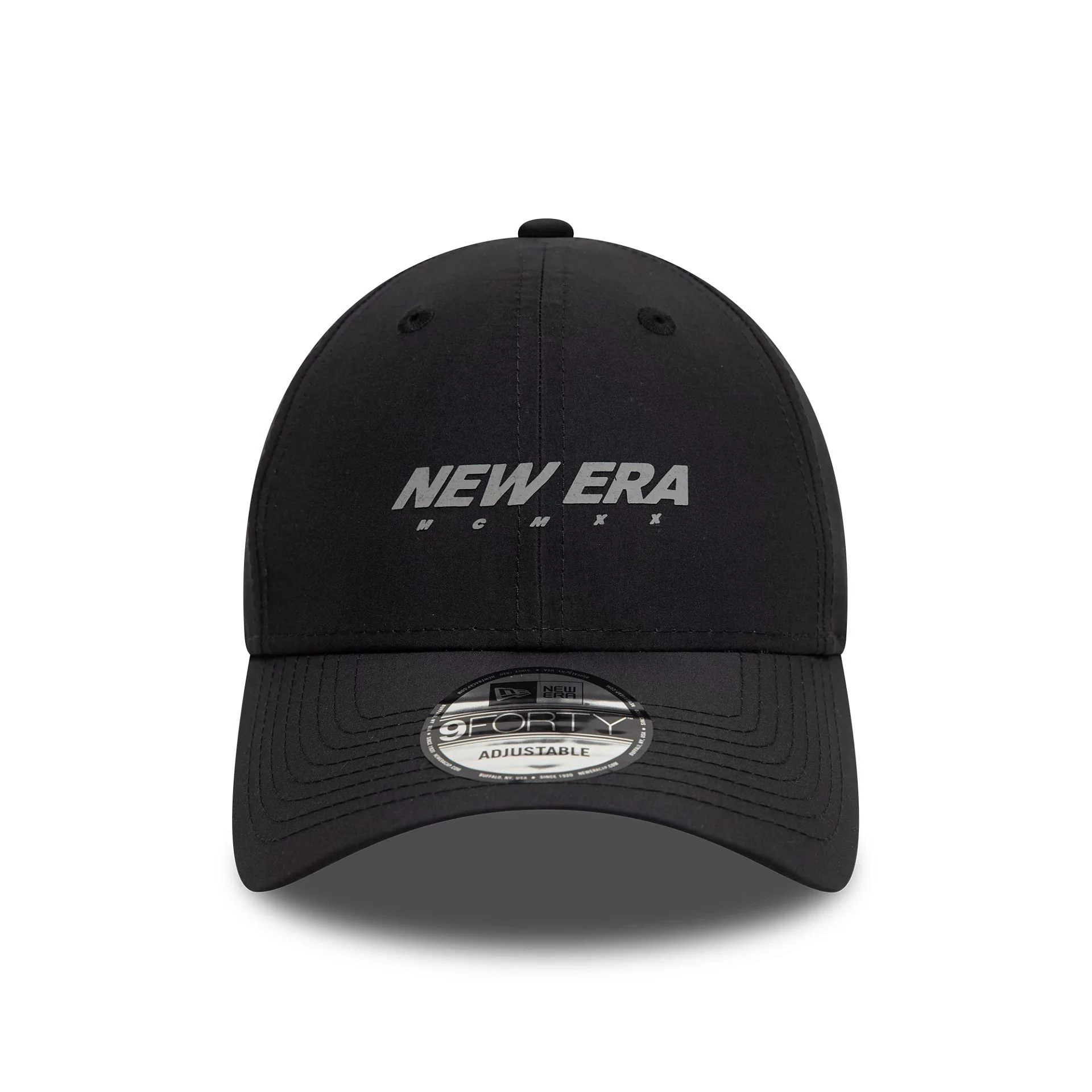 New Era MCMXX Tech Black 9FORTY Adjustable Cap - Image 2
