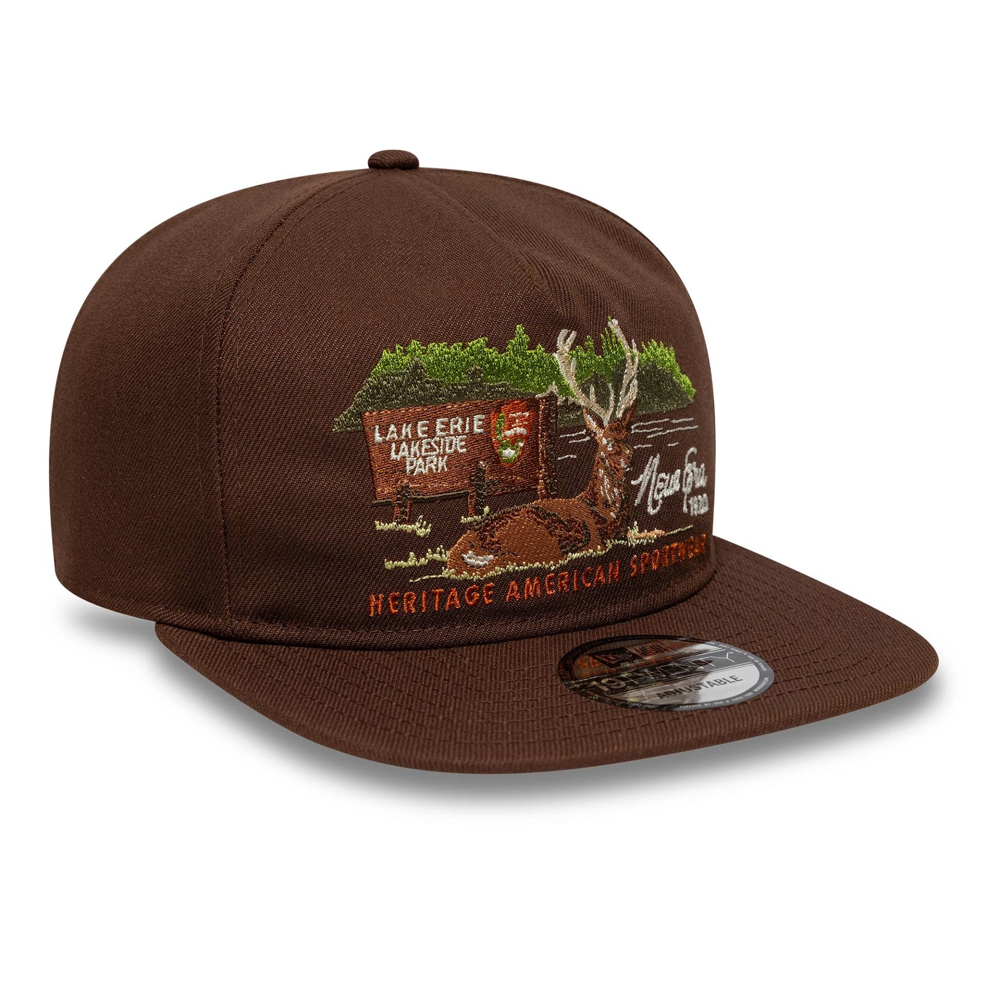 New Era Outdoor Graphic Brown 19TWENTY Adjustable Cap - Image 2