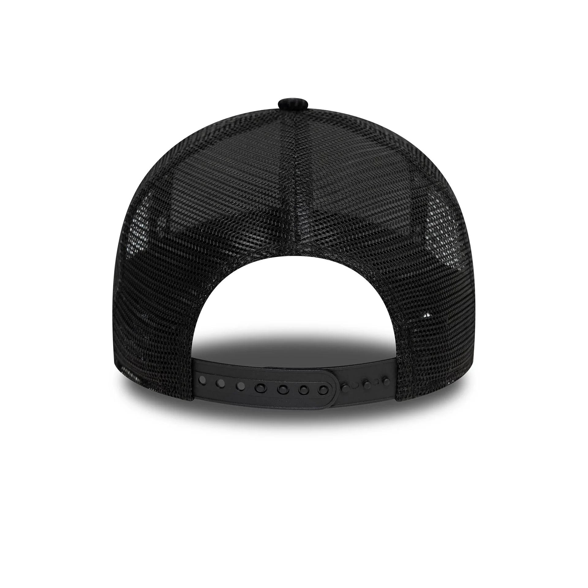 New Era Patch Cord Black 9FORTY A-Frame Trucker Adjustable Cap - Image 4