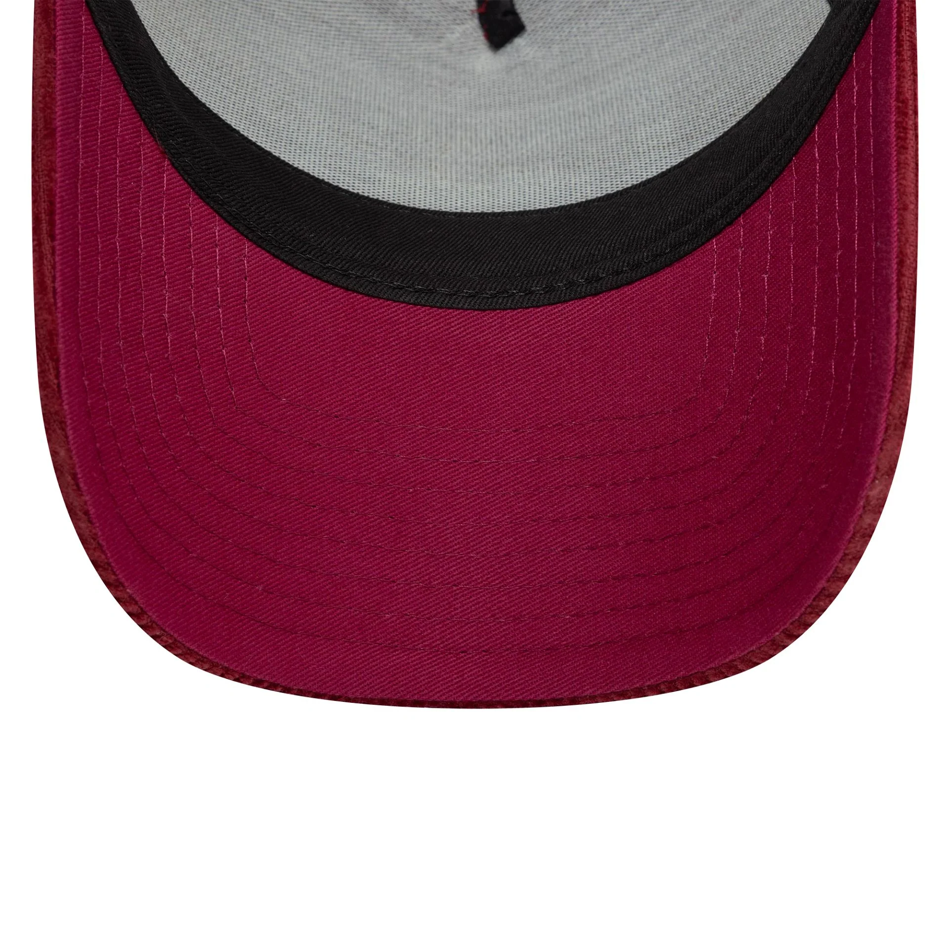 New Era Patch Cord Dark Red 9FORTY A-Frame Trucker Adjustable Cap - Image 5