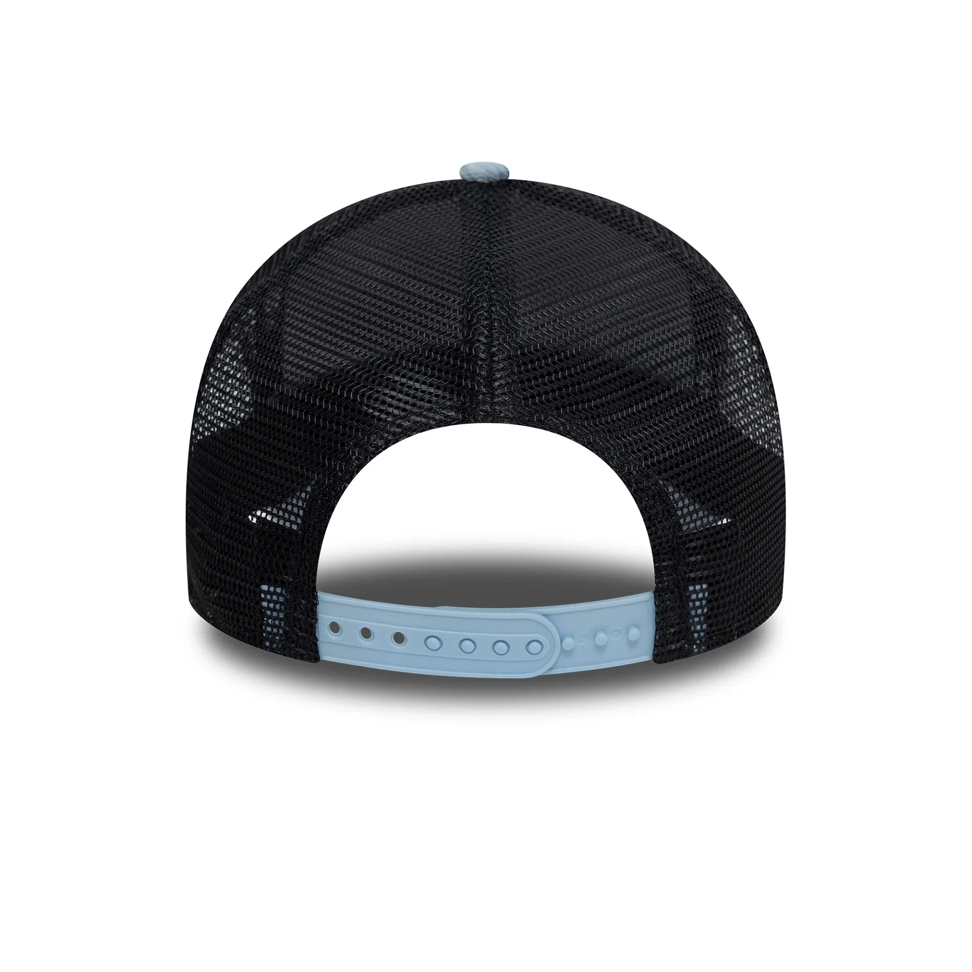New Era Patch Cord Pastel Blue 9FORTY A-Frame Trucker Adjustable Cap - Image 4