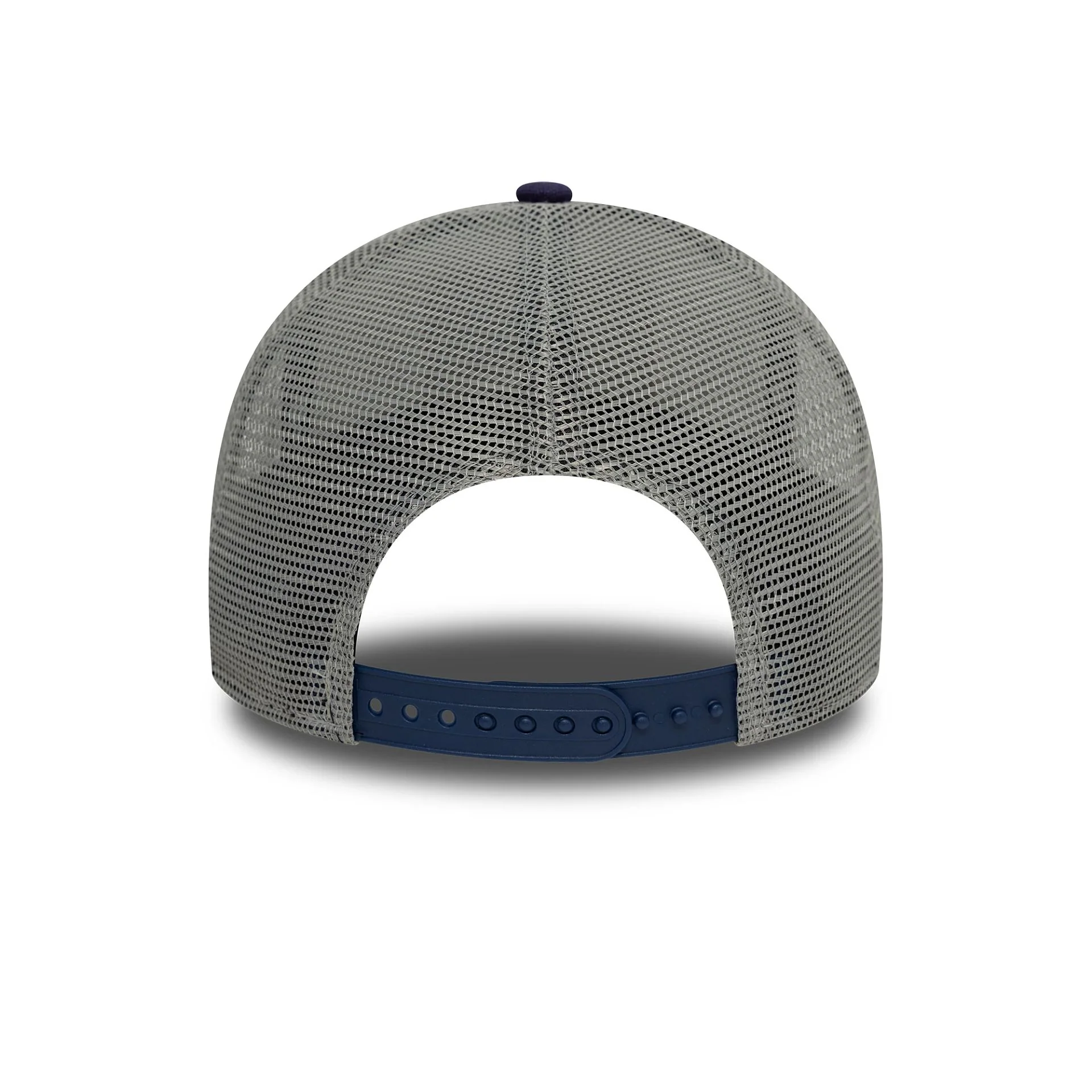 New Era Patch Cotton Canvas White 9FORTY A-Frame Trucker Adjustable Cap - Image 4