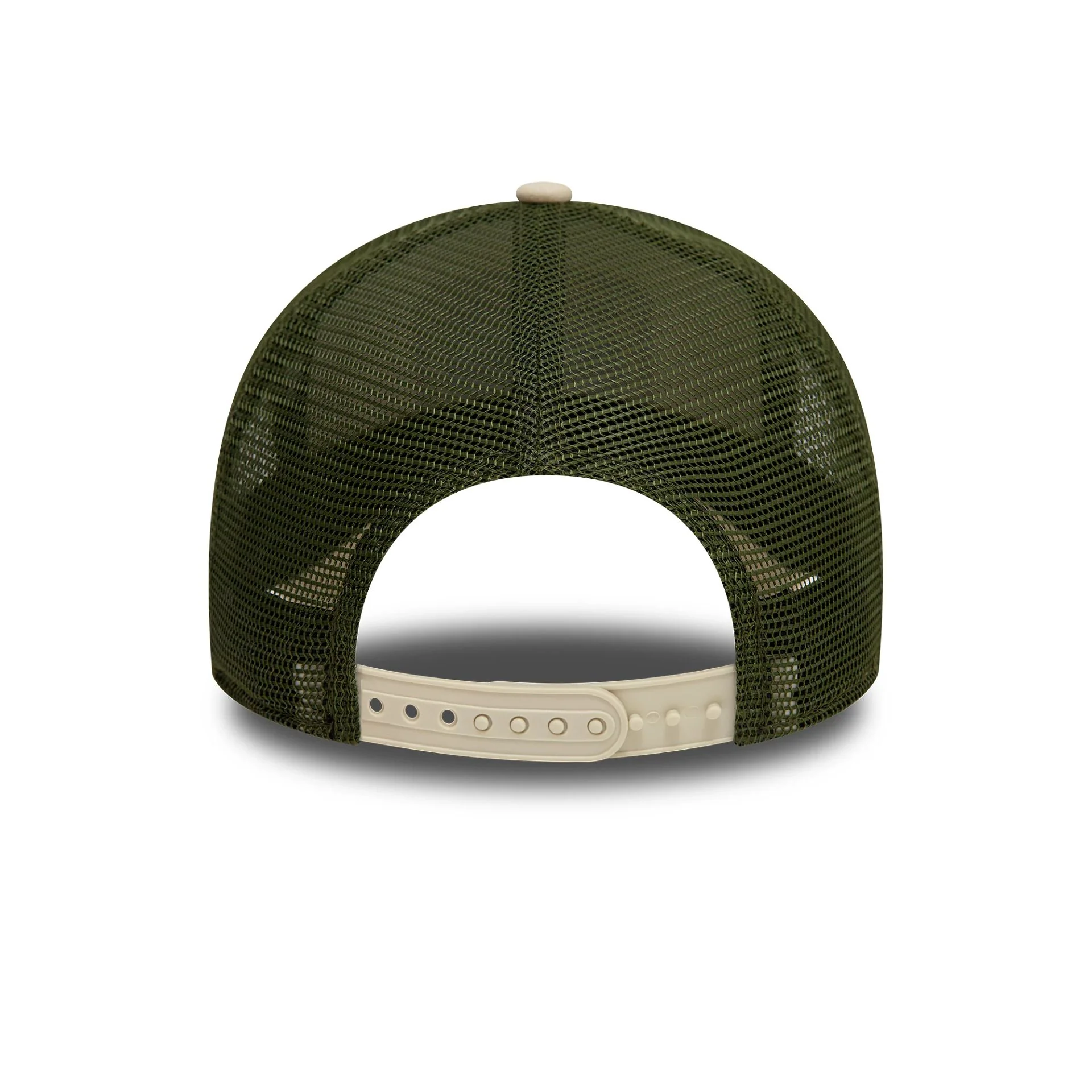 New Era Patch Cream 9FORTY A-Frame Trucker Adjustable Cap - Image 4