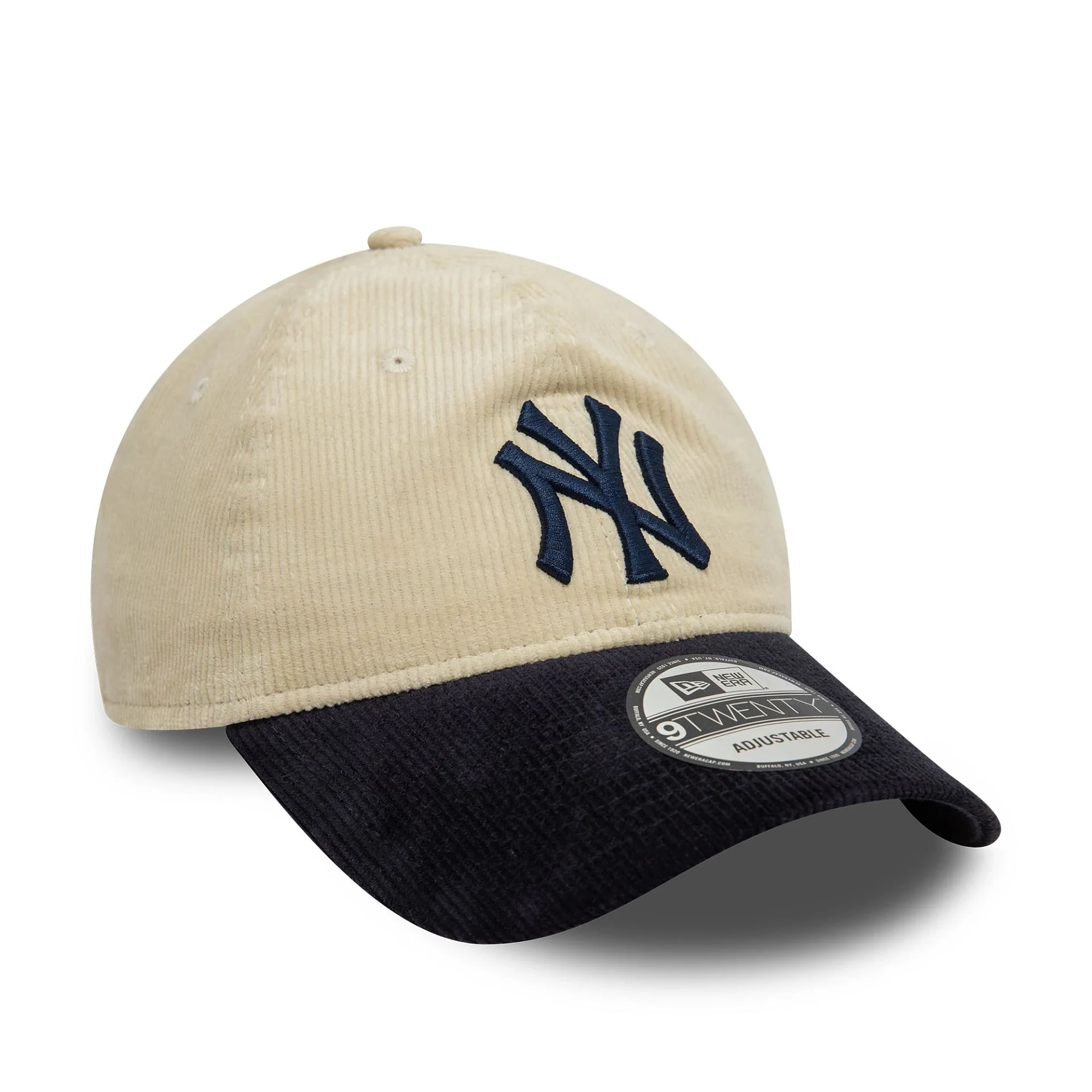 New York Yankees Block Cord Cream 9TWENTY Adjustable Cap - Image 3