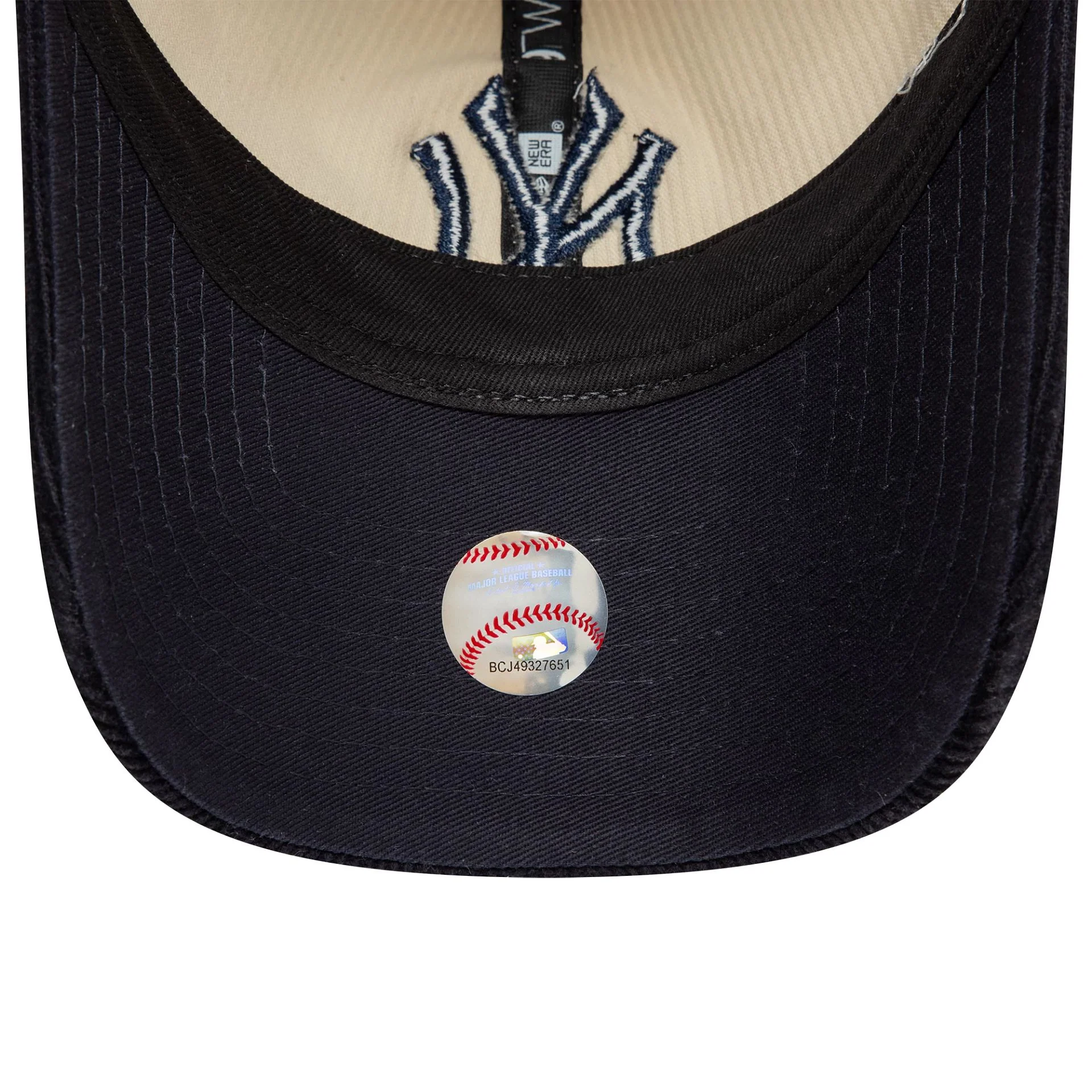 New York Yankees Block Cord Cream 9TWENTY Adjustable Cap - Image 5