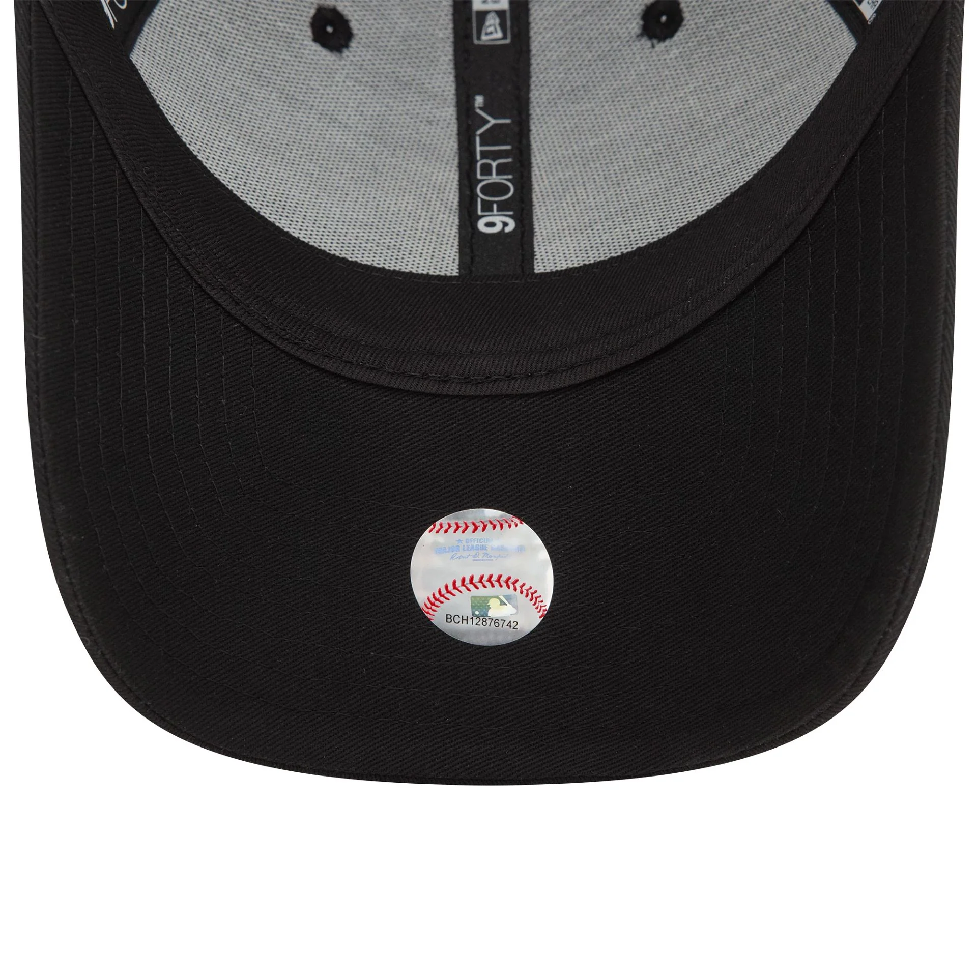 New York Yankees Check Infill Black 9FORTY Cap - Image 5