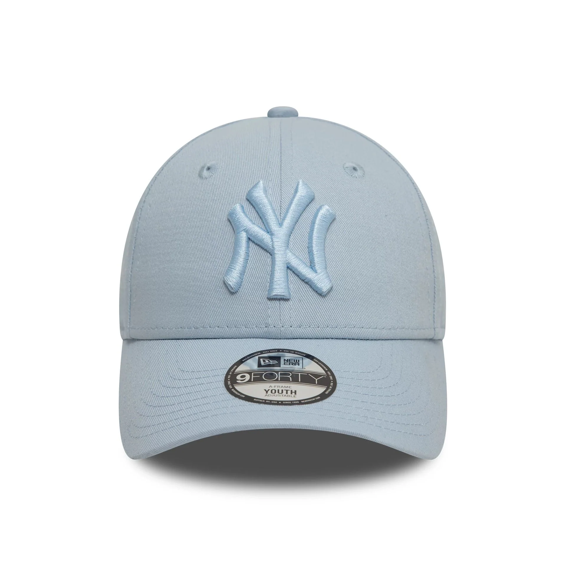 New York Yankees Child League Essential Pastel Blue 9FORTY Adjustable Cap - Image 2