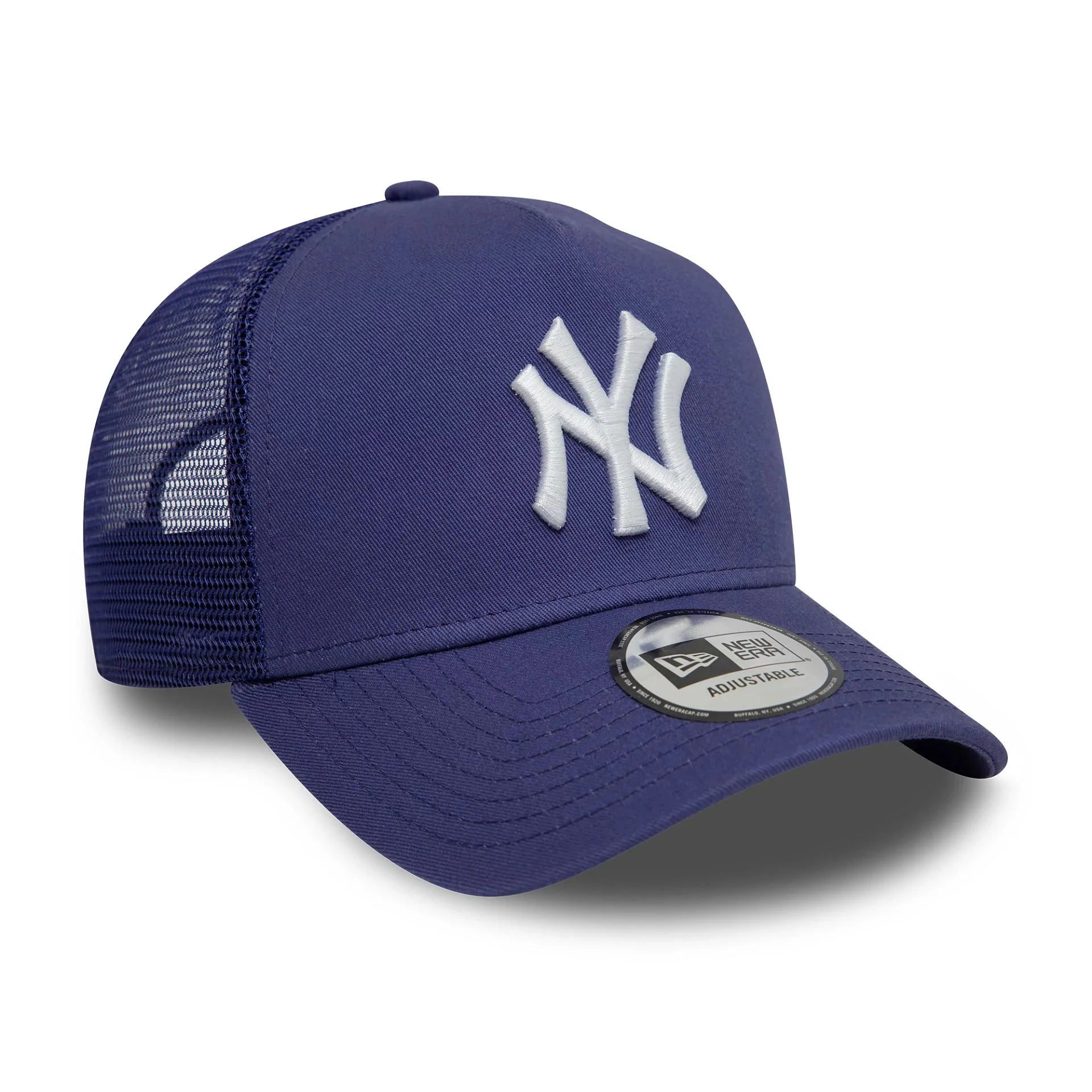 New York Yankees League Essential Dark Blue 9FORTY A-Frame Trucker Adjustable Cap - Image 3