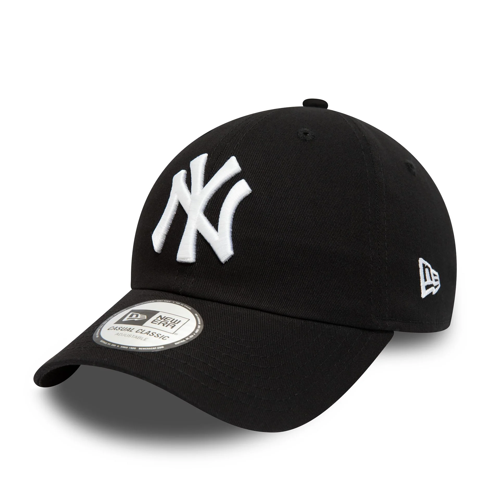 New York Yankees League Essential White On Black 9TWENTY Adjustable Cap - Image 5