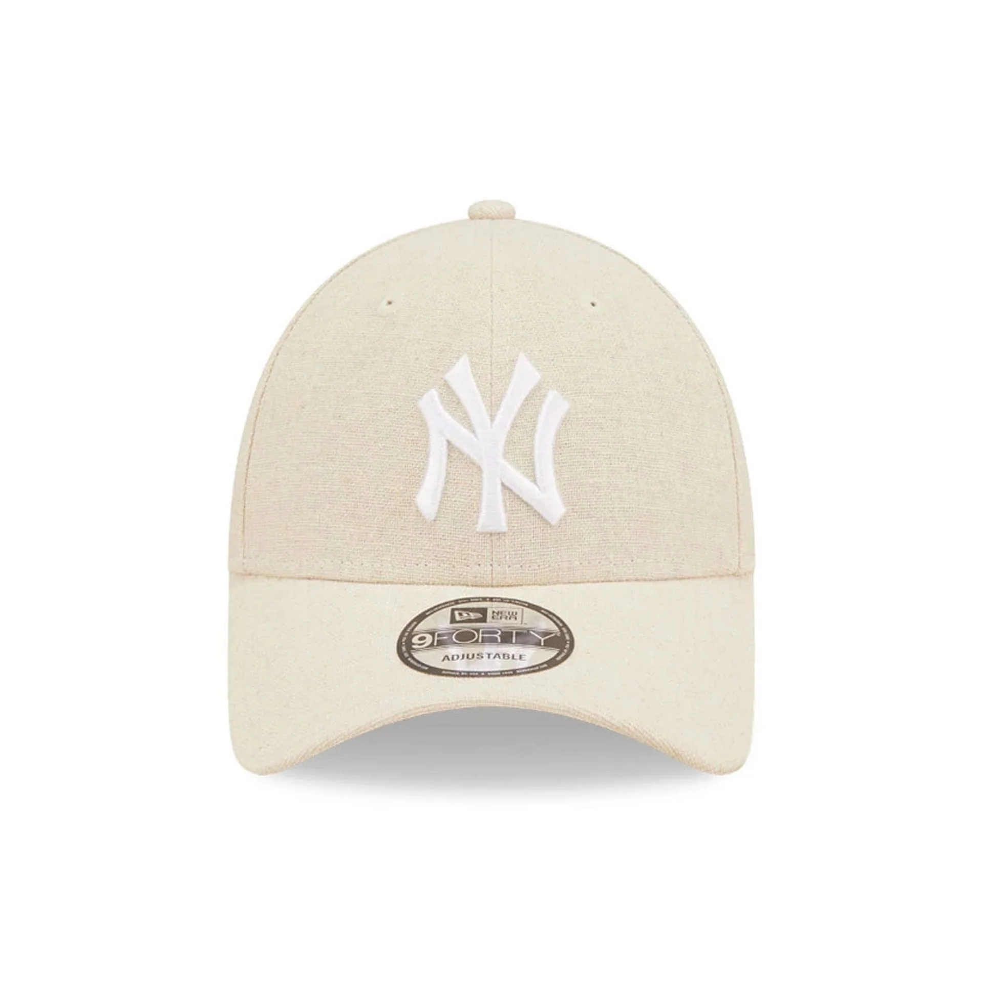 New York Yankees Linen Cream 9FORTY Adjustable Cap - Image 2