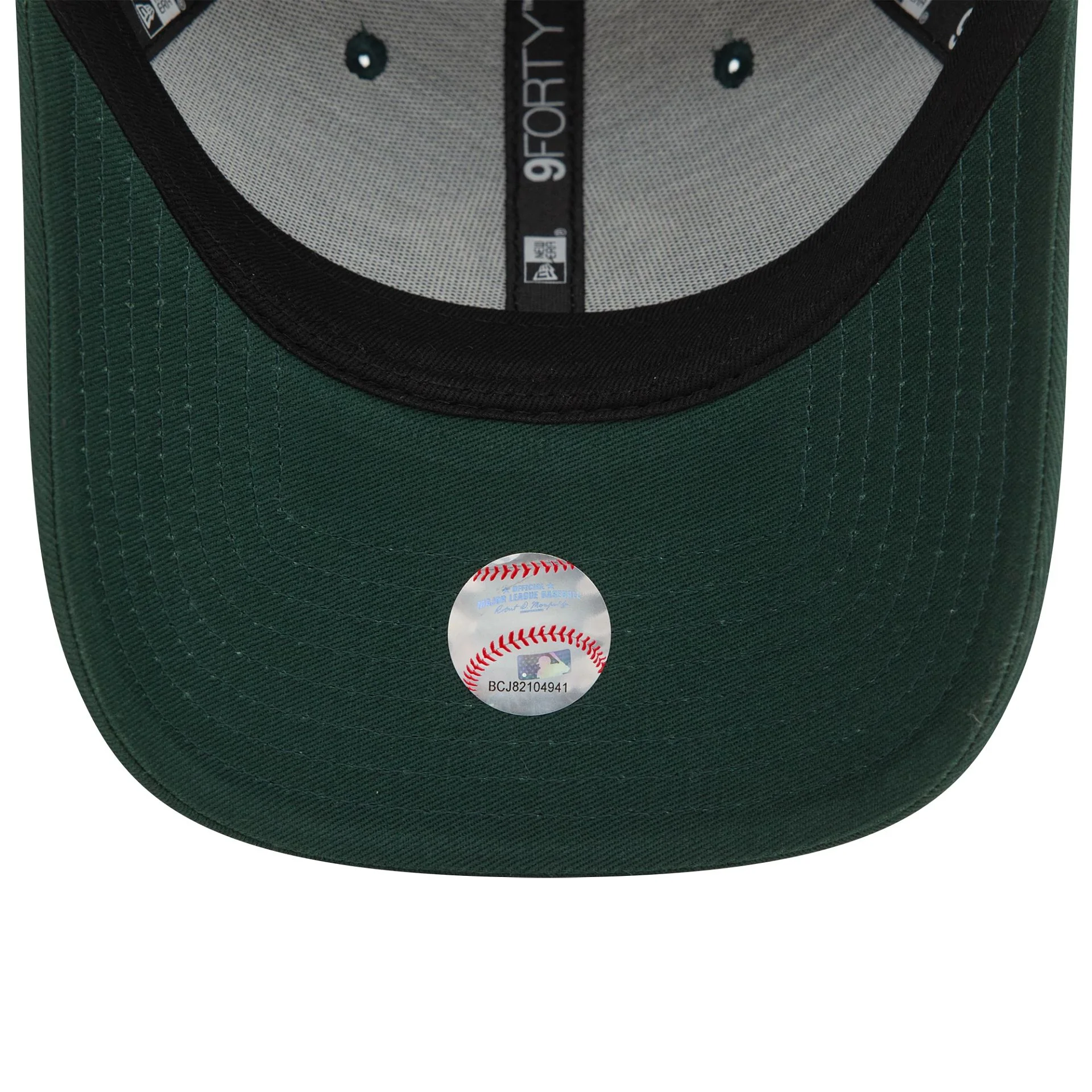 New York Yankees Metallic Outline Dark Green 9FORTY Cap - Image 5