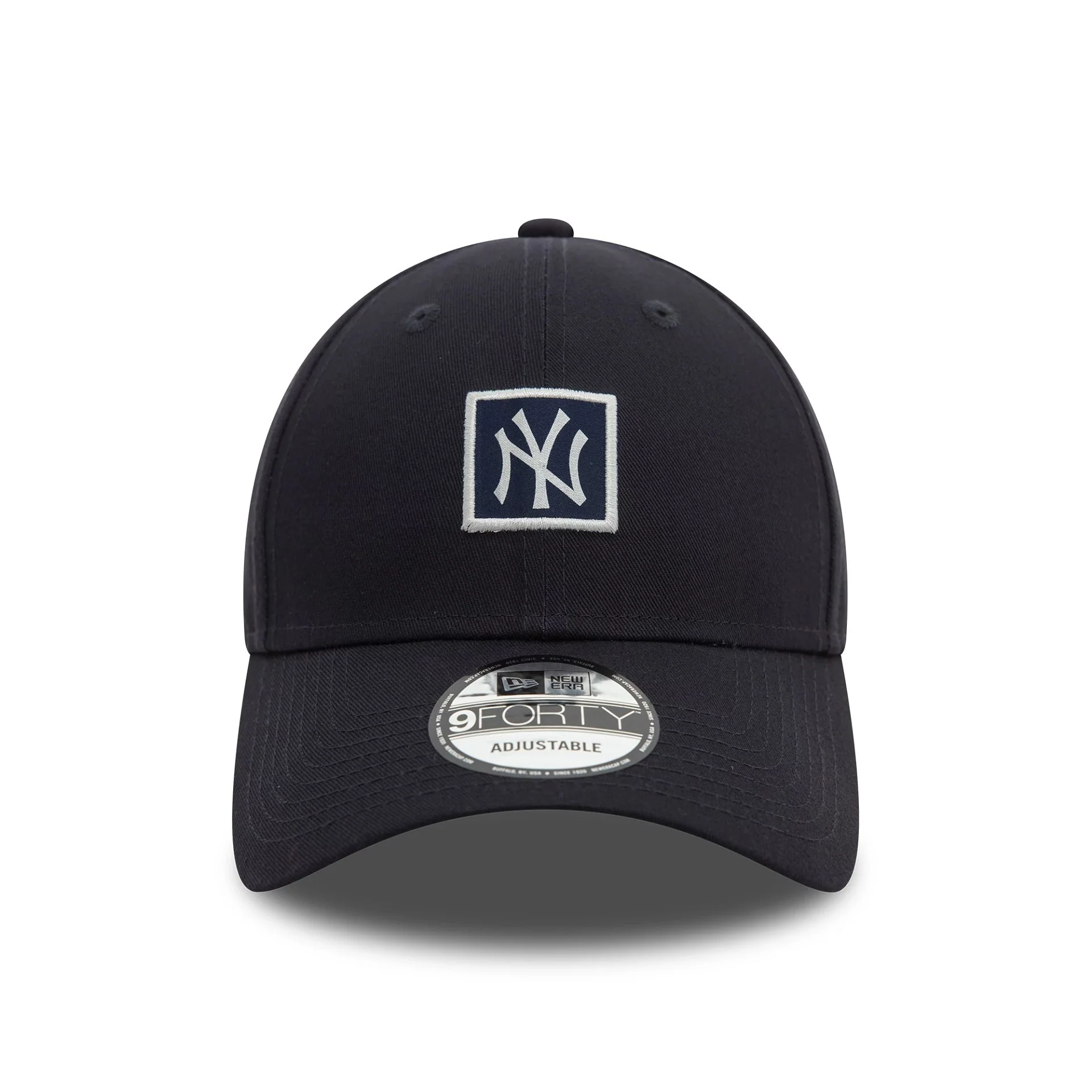 New York Yankees Metallic Patch Navy 9FORTY Adjustable Cap - Image 2