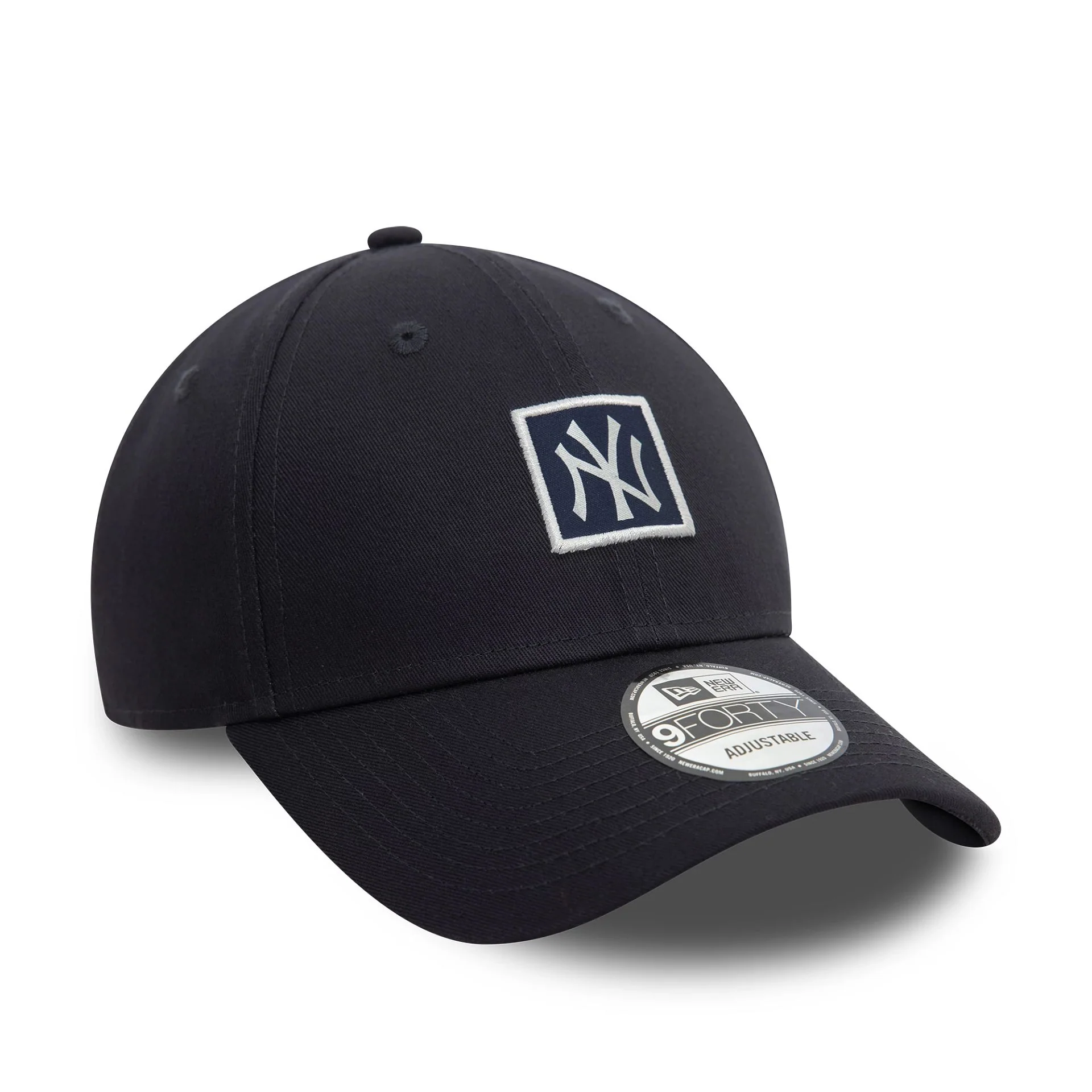 New York Yankees Metallic Patch Navy 9FORTY Adjustable Cap - Image 3