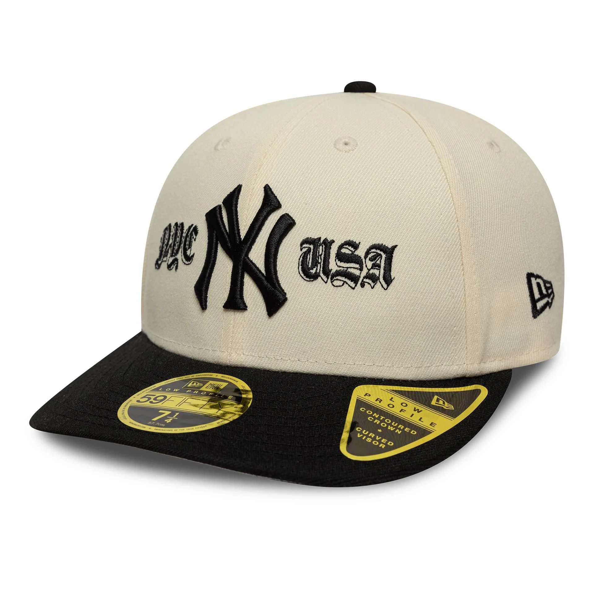 New York Yankees MLB Cooperstown Cream Low Profile 59FIFTY Fitted Cap - Image 6