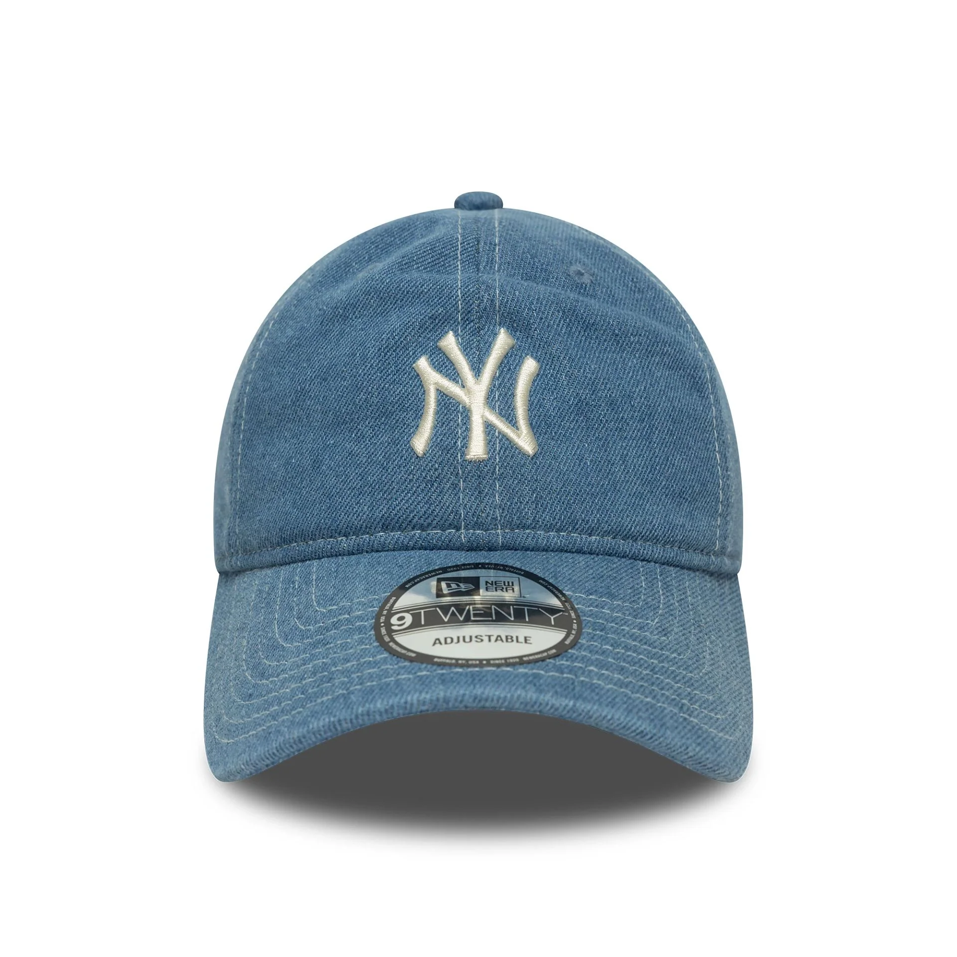 New York Yankees MLB Denim Blue 9TWENTY Adjustable Cap - Image 2