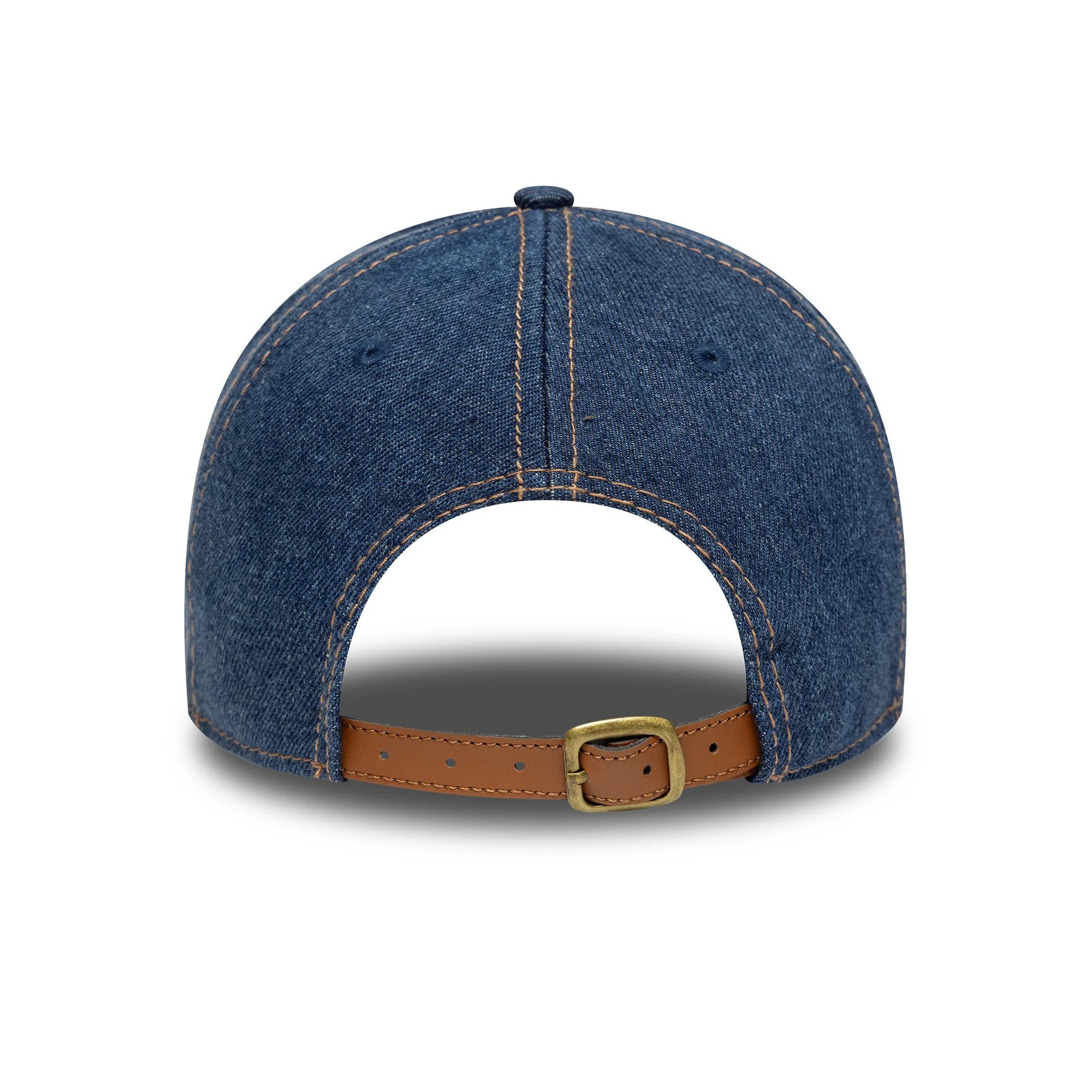 New York Yankees MLB Denim Distressed Navy 9TWENTY Cap - Image 3