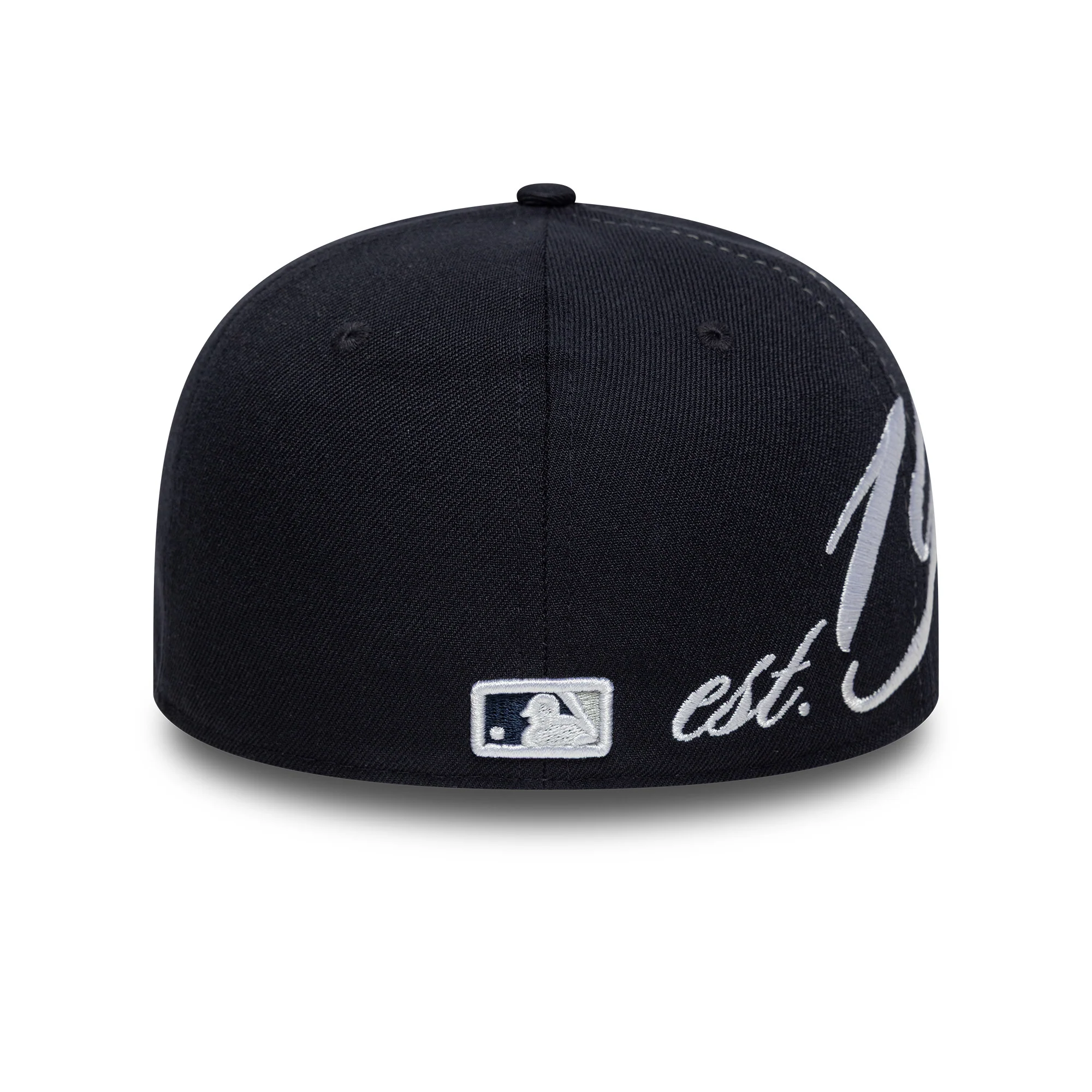 New York Yankees MLB Est Script Navy Low Profile 59FIFTY Fitted Cap - Image 3
