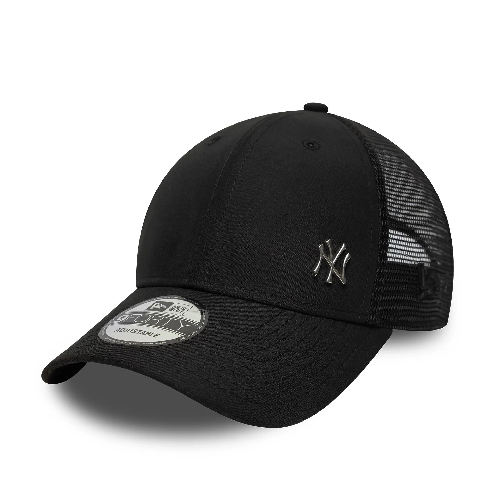 New York Yankees MLB Flawless Black 9FORTY Adjustable Cap - Image 4