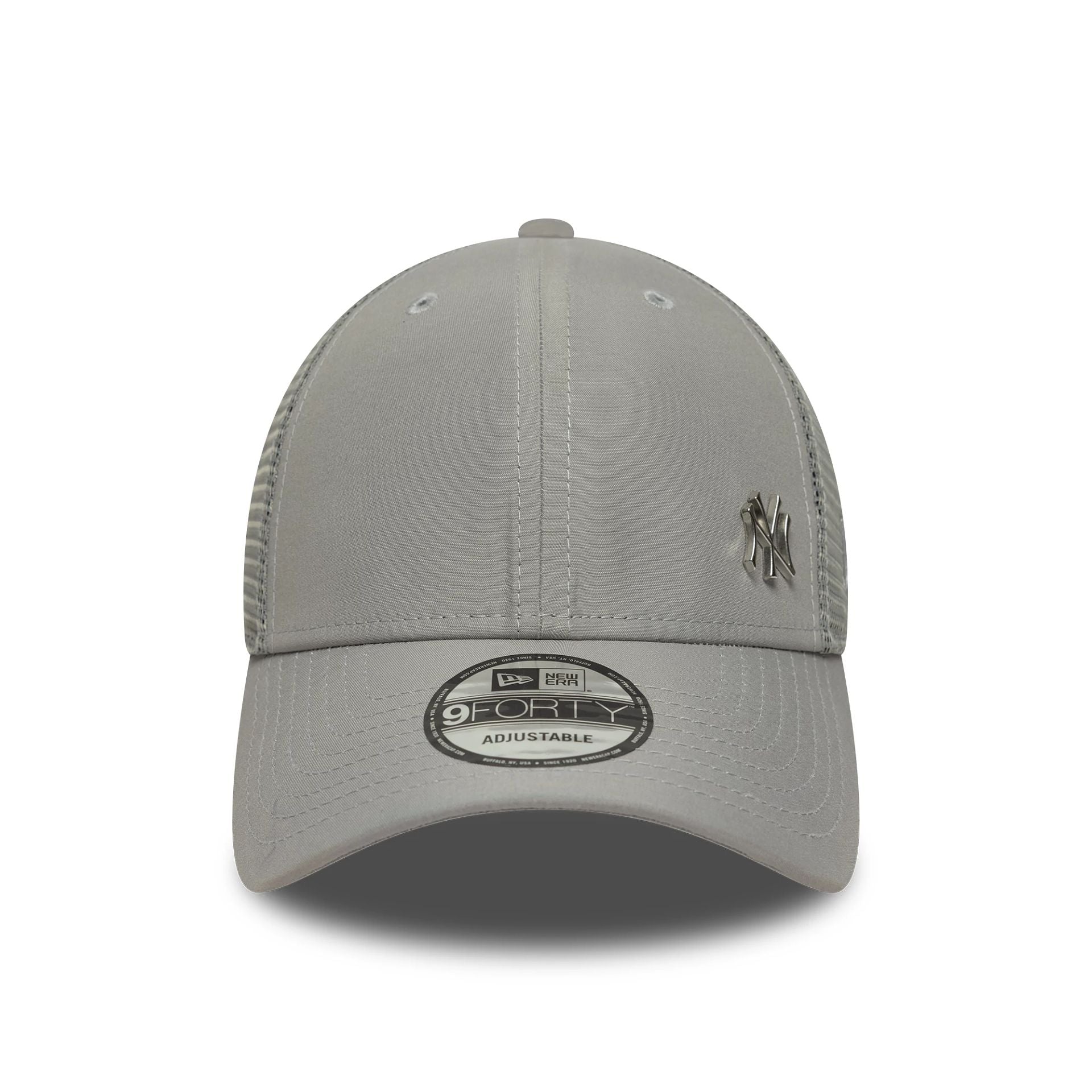 New York Yankees MLB Flawless Grey 9FORTY Adjustable Cap - Image 2