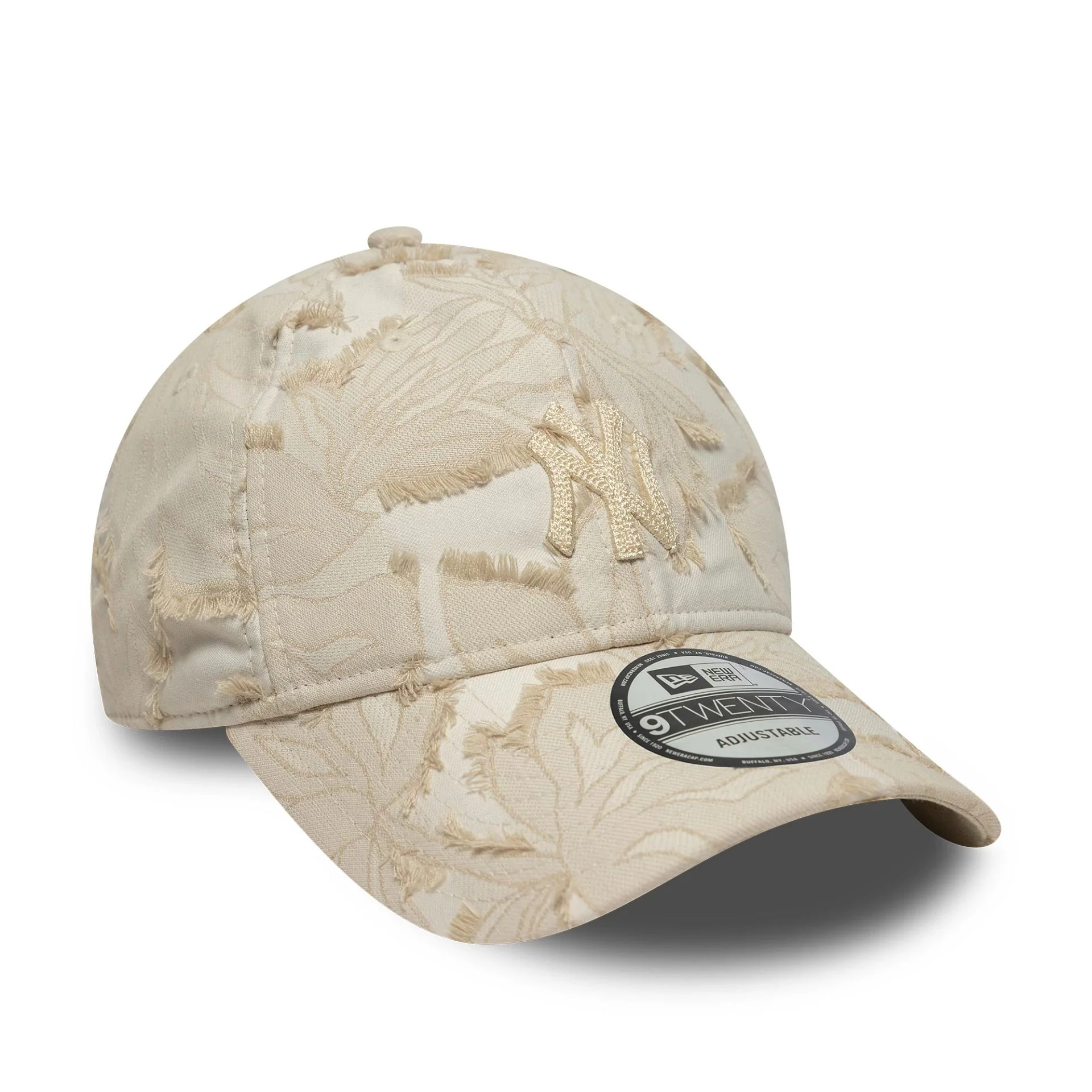 New York Yankees MLB Floral Cream 9TWENTY Adjustable Cap - Image 2